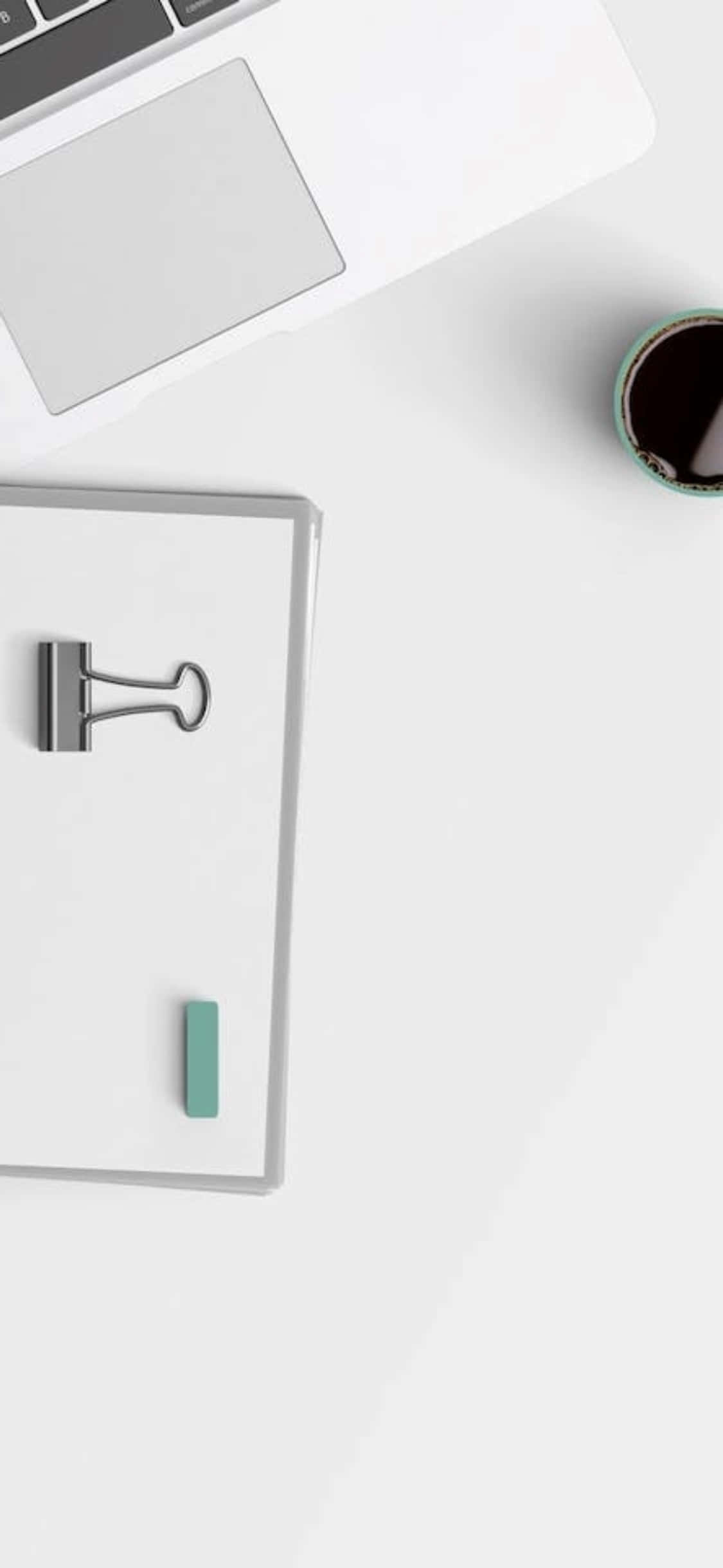 iPhone X Desk Background Clipboard at Laptop Wallpaper