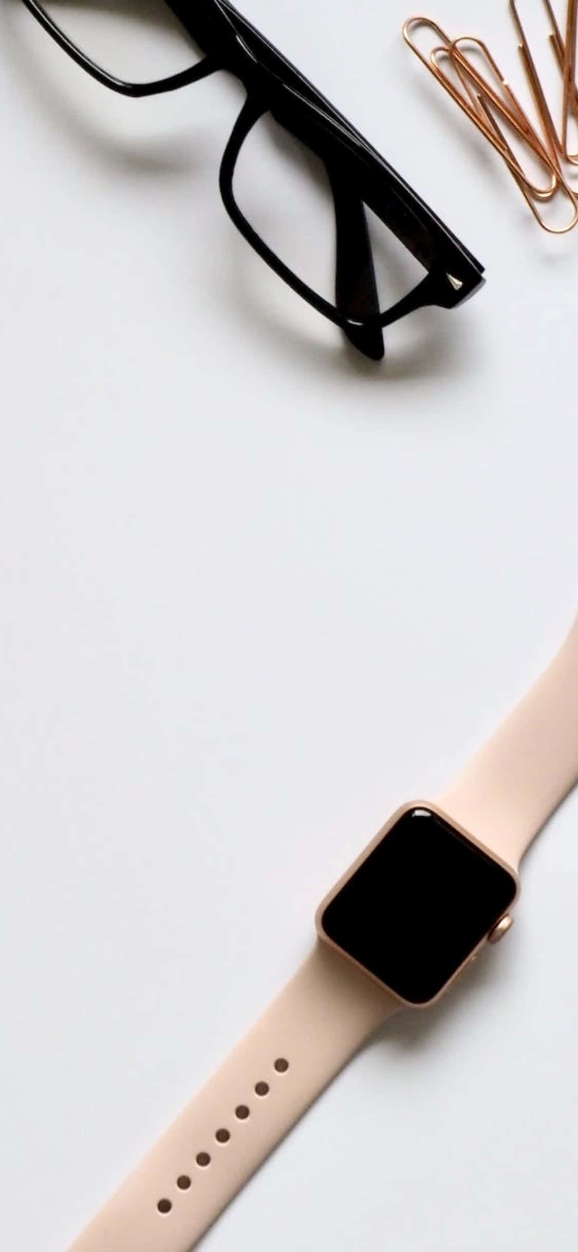 iPhone X Desk Background Eyeglasses At iWatch Wallpaper