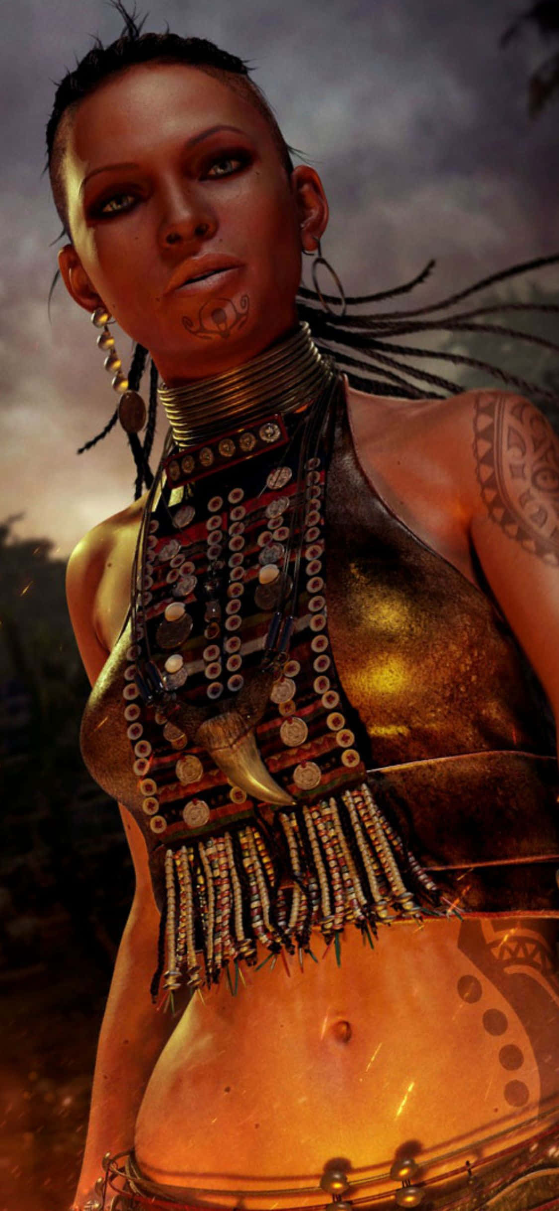 iPhone X Far Cry 3 Citra Montenegro Background Wallpaper