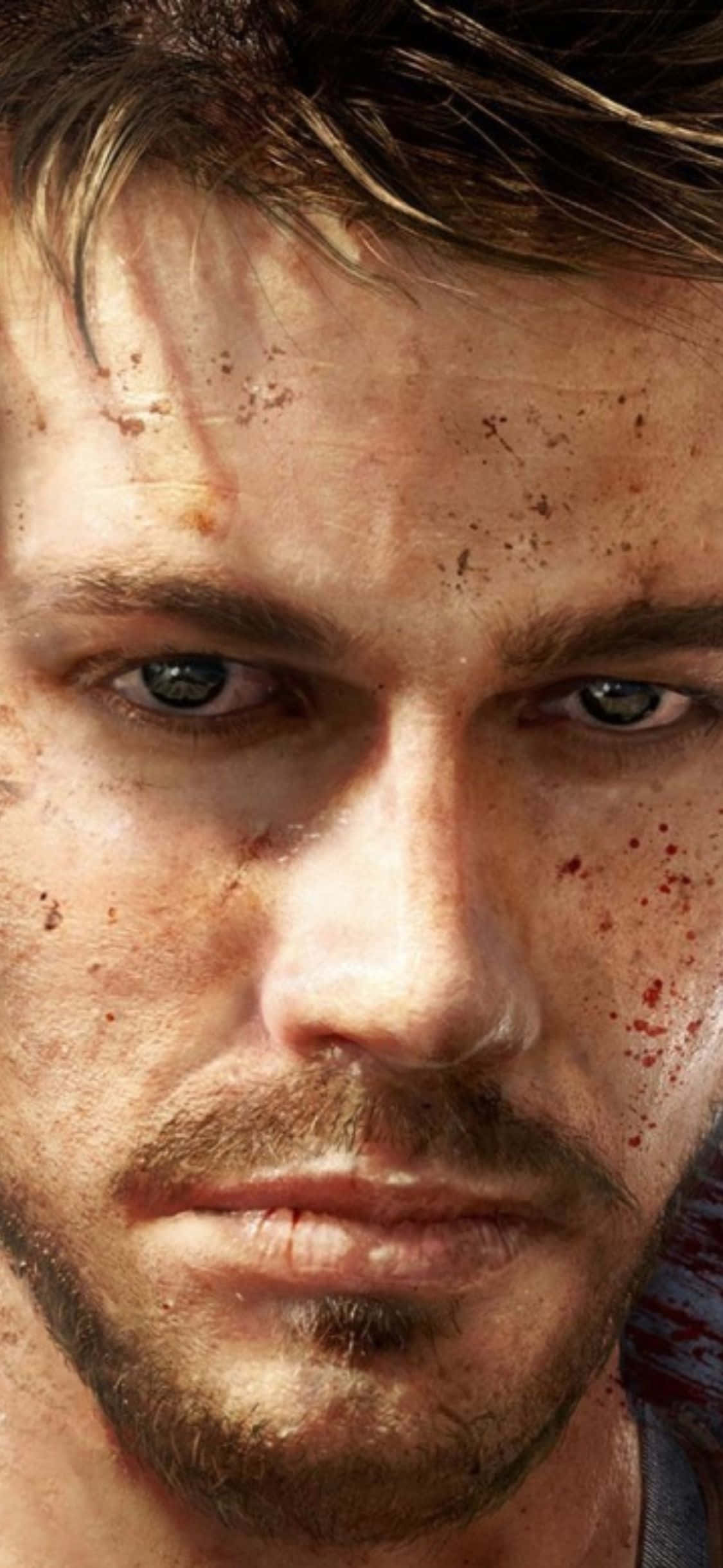 iPhone X Far Cry 3 Jason Brody Background Wallpaper
