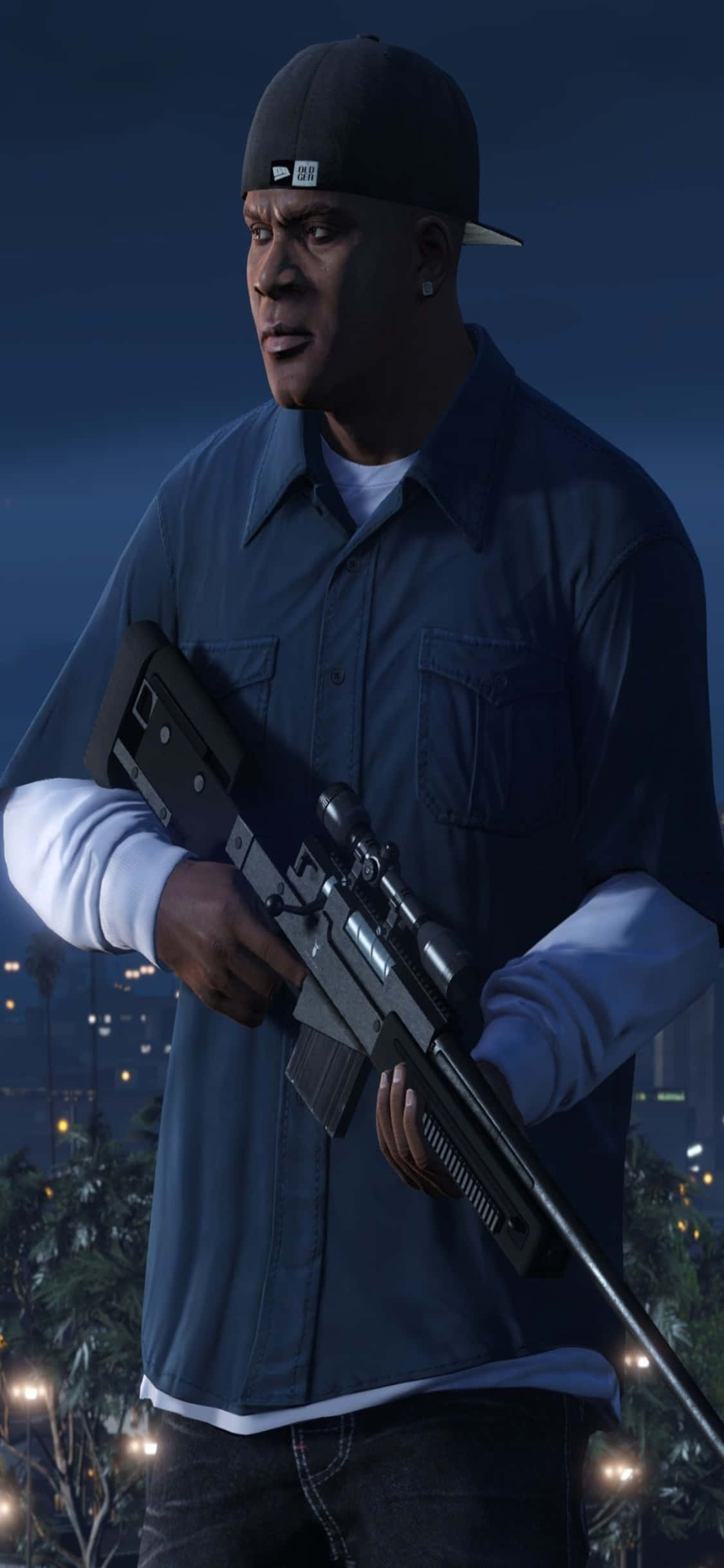 iPhone X Grand Theft Auto V Background Franklin at Baril Wallpaper