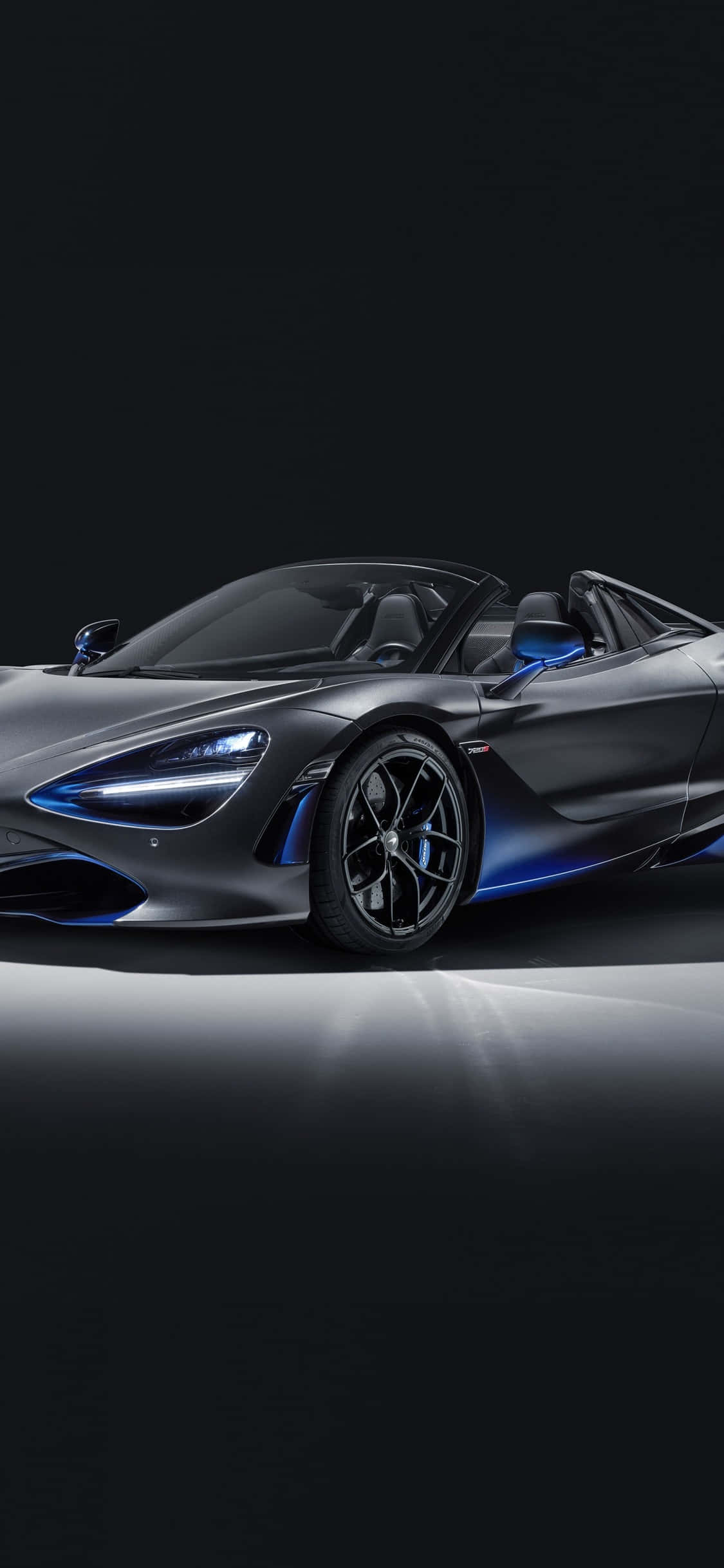 iPhone X Mclaren 720s Scale Model Background Wallpaper