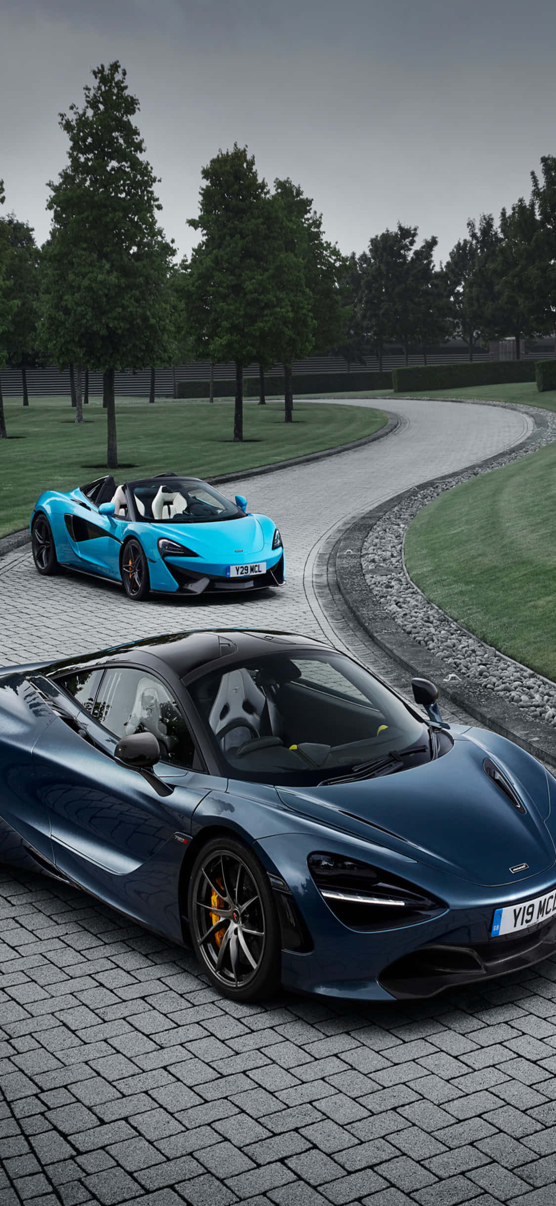 iPhone X Mclaren 720s 570s Background Wallpaper