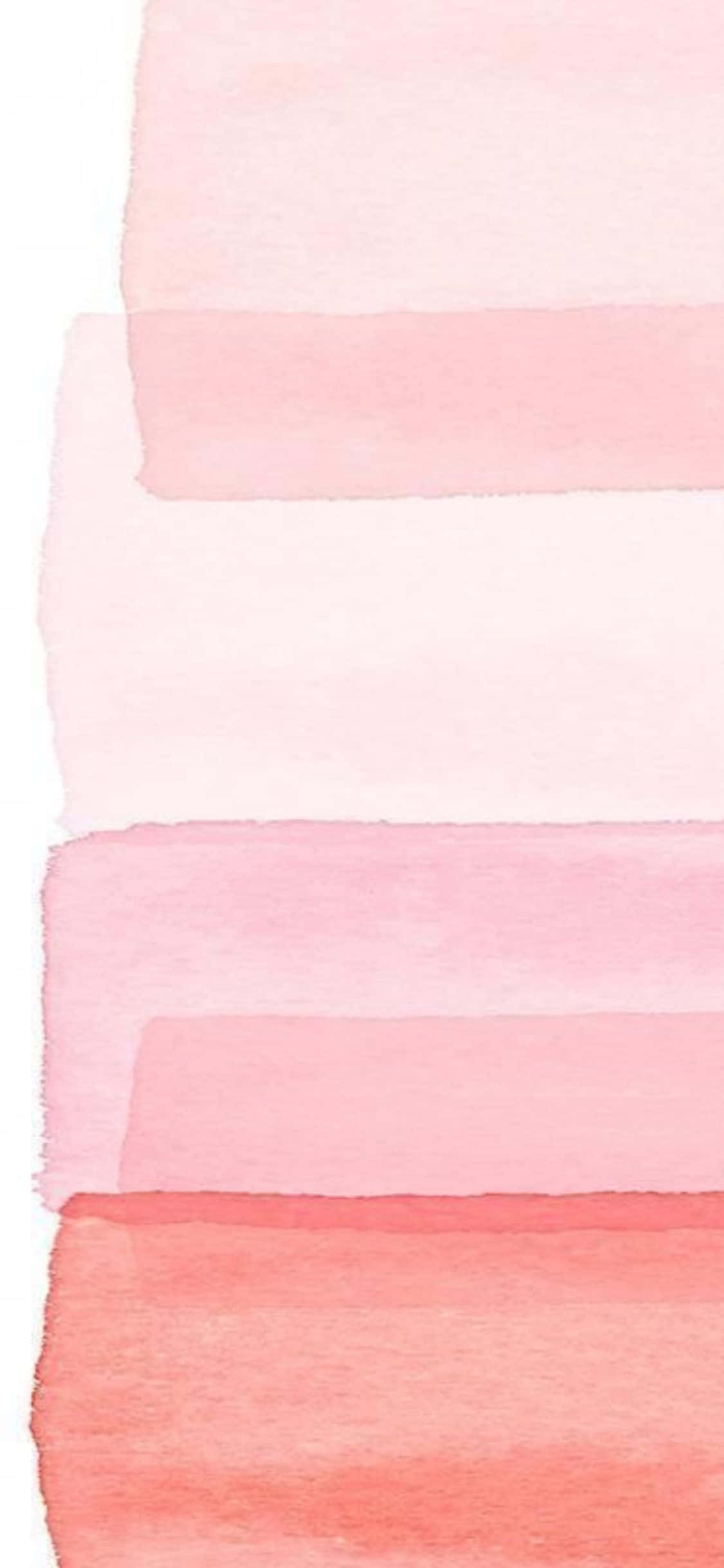 iPhone X Minimal Pink Shades Smudges Background Wallpaper