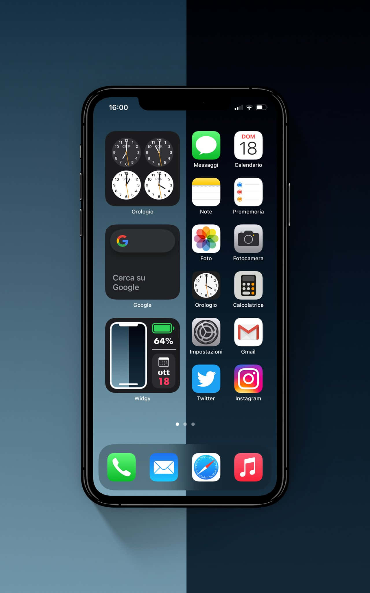 iPhone x psd mockup Wallpaper