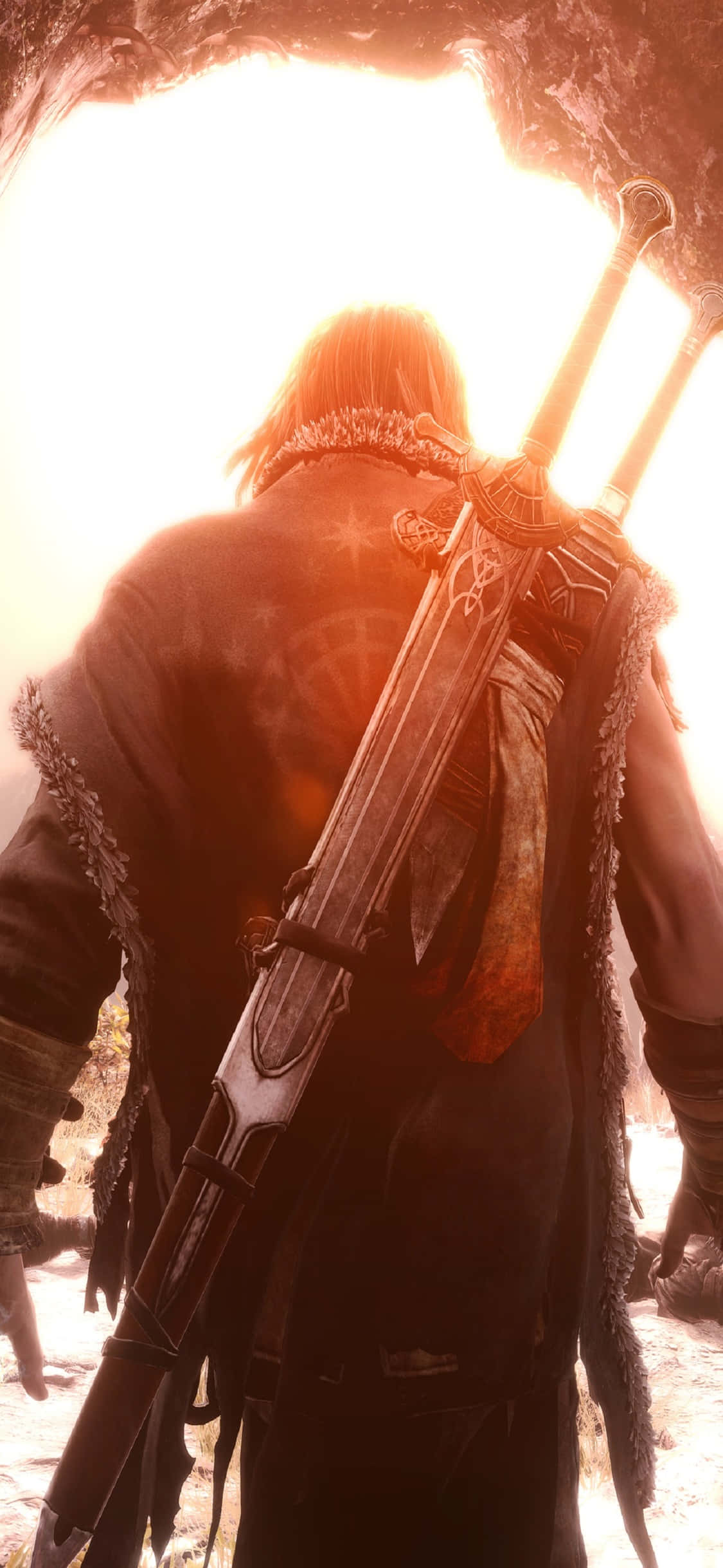 iPhone X Shadow Of Mordor Background Talion Wallpaper