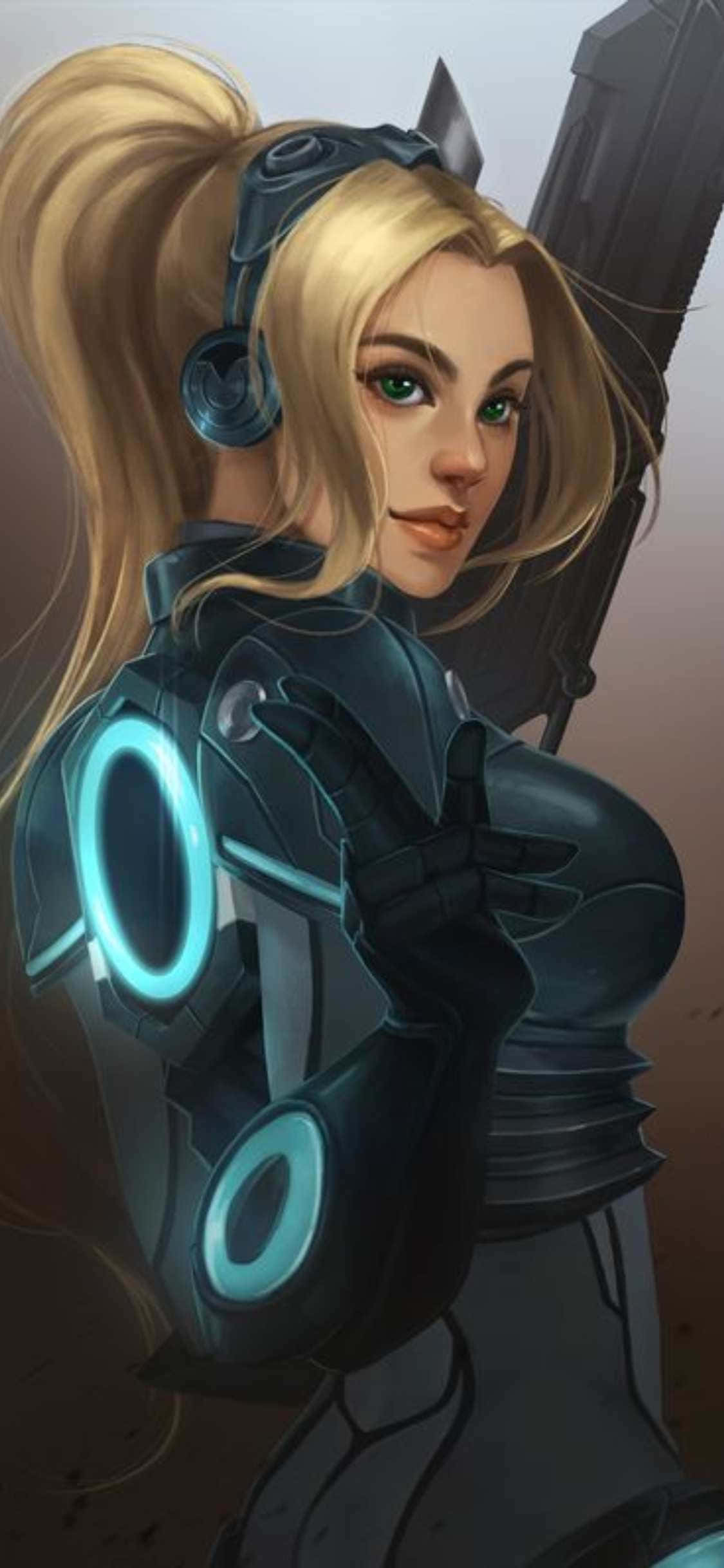iPhone X Starcraft Ii Background Nova Terra Wallpaper
