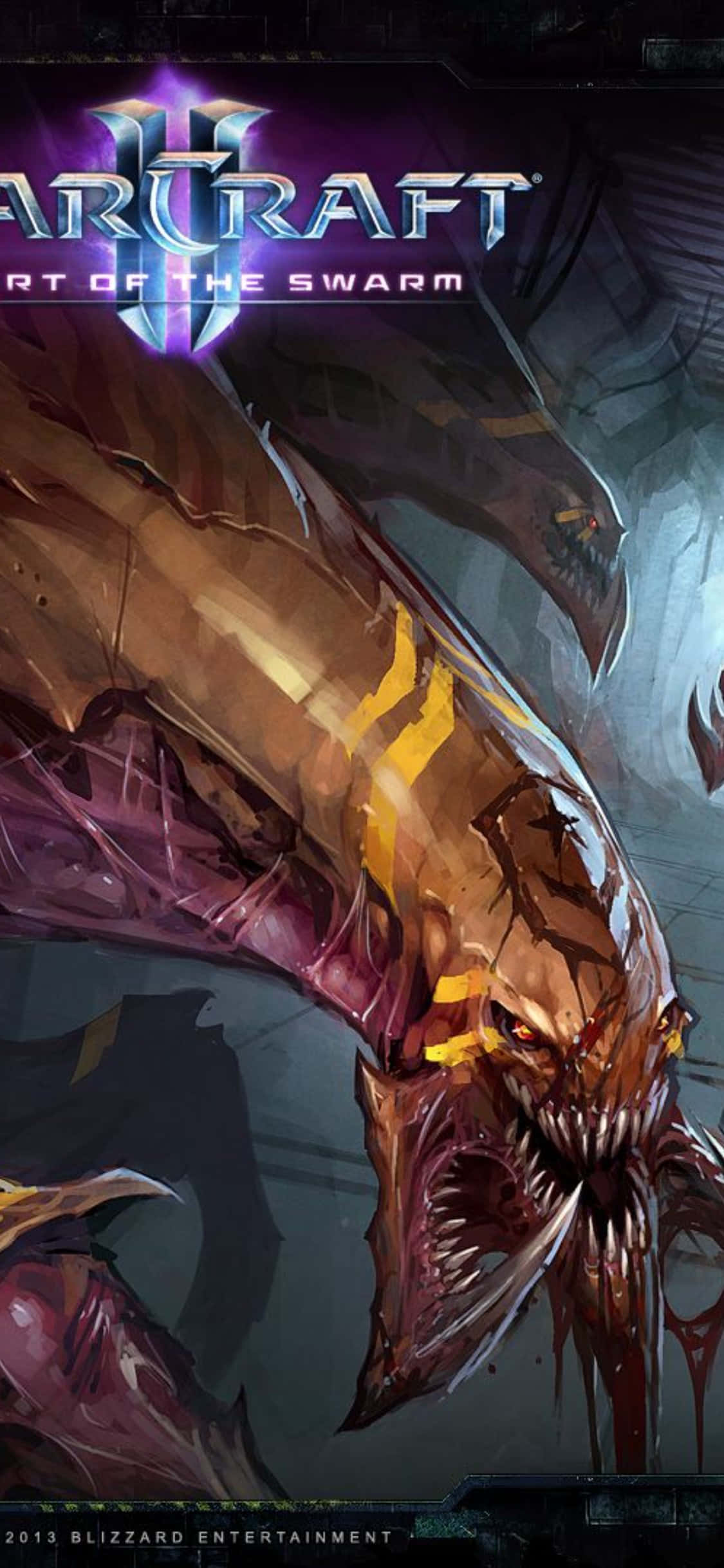 iPhone X Starcraft Ii Background Hydralisk Wallpaper