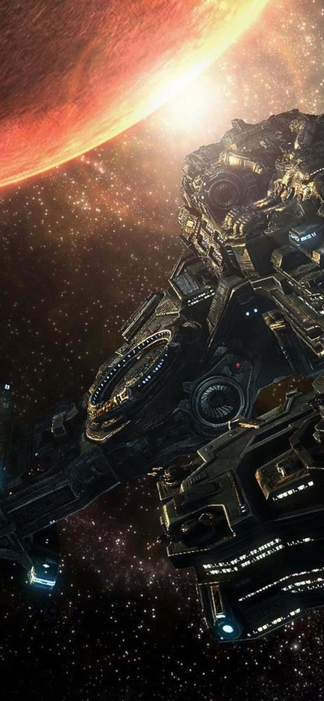 iPhone X Starcraft Ii Background Hyperion Wallpaper