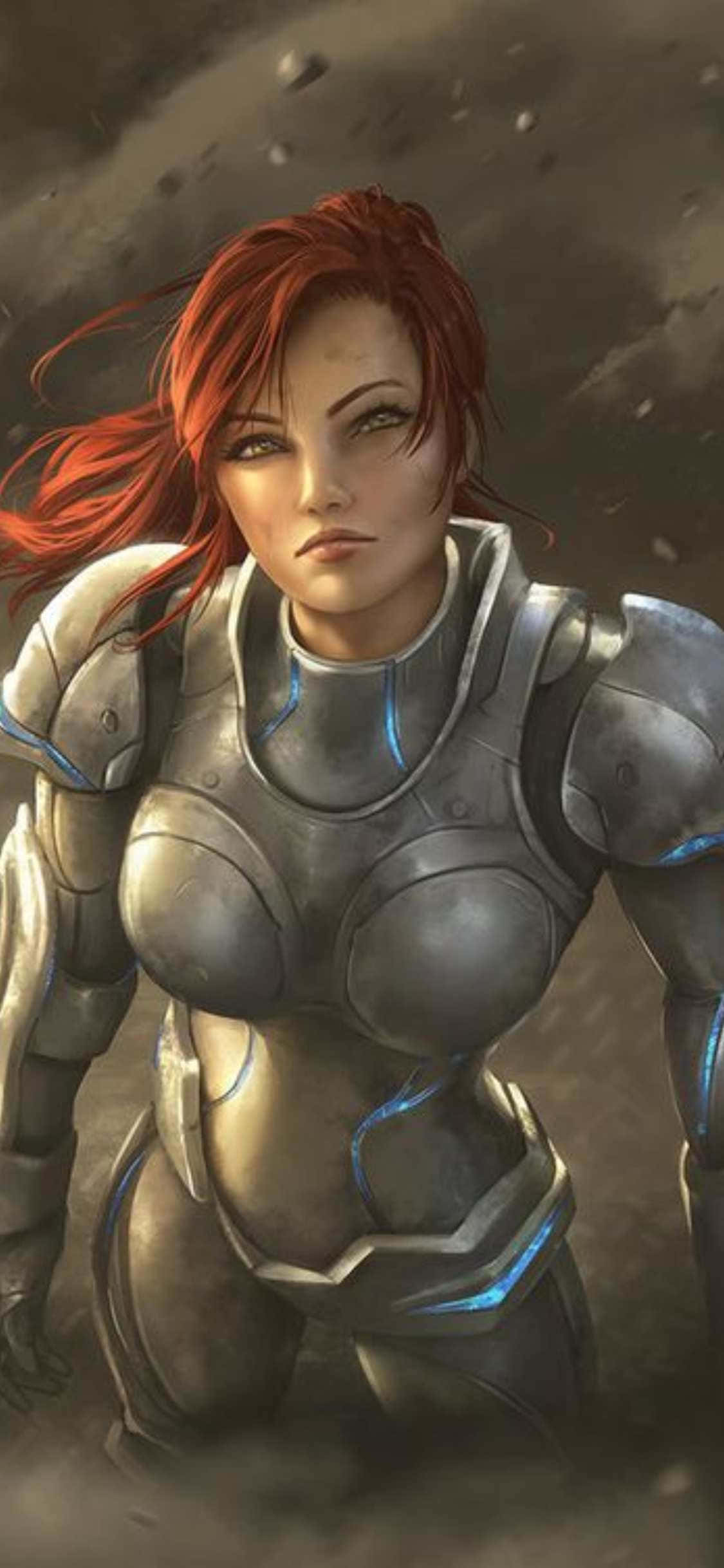 iPhone X Starcraft Ii Background Pulang Buhok Wallpaper