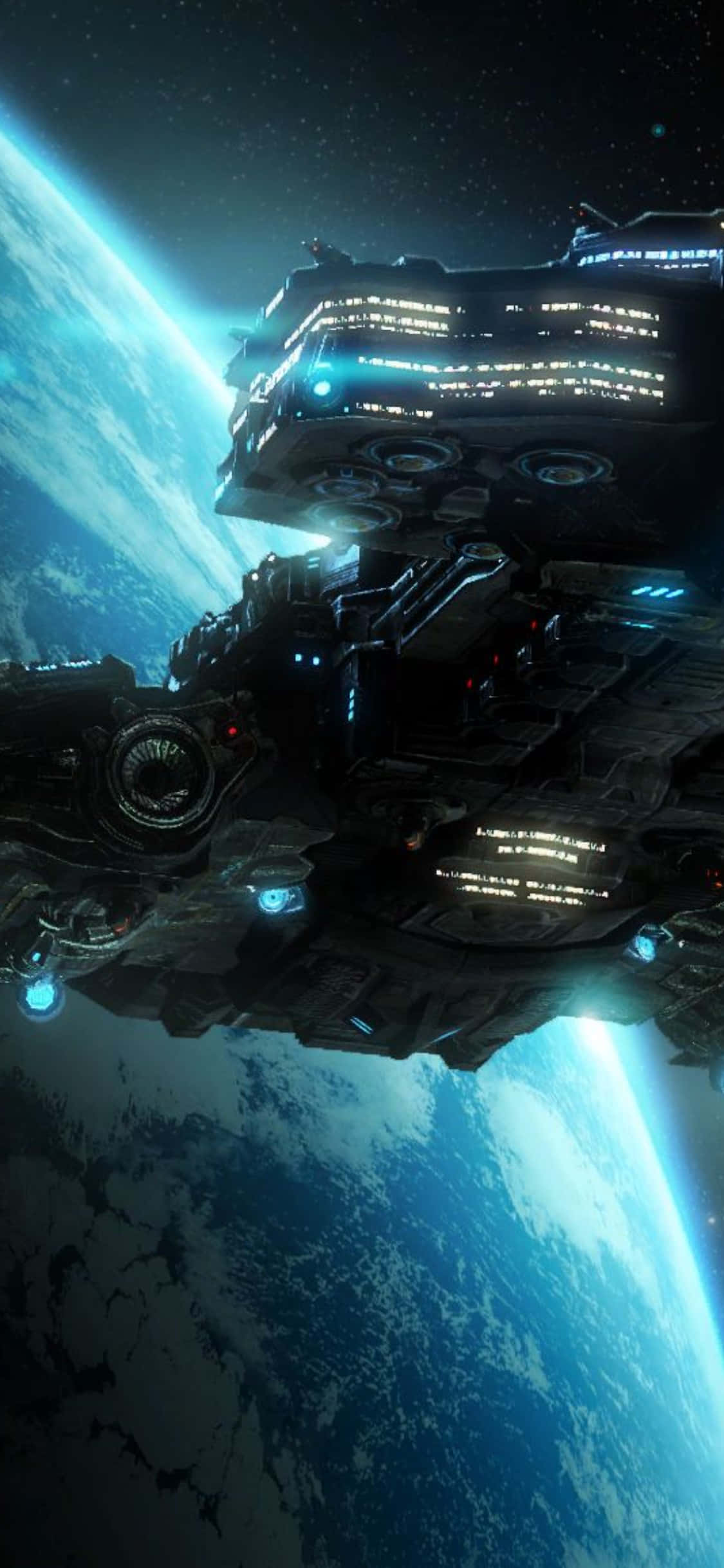 iPhone X Starcraft Ii Background Space Wallpaper