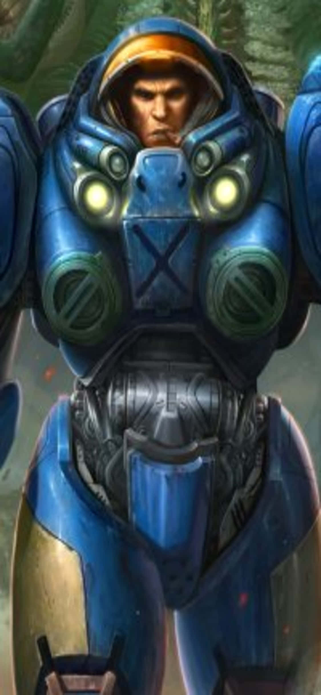 iPhone X Starcraft Ii Background Tychus Wallpaper