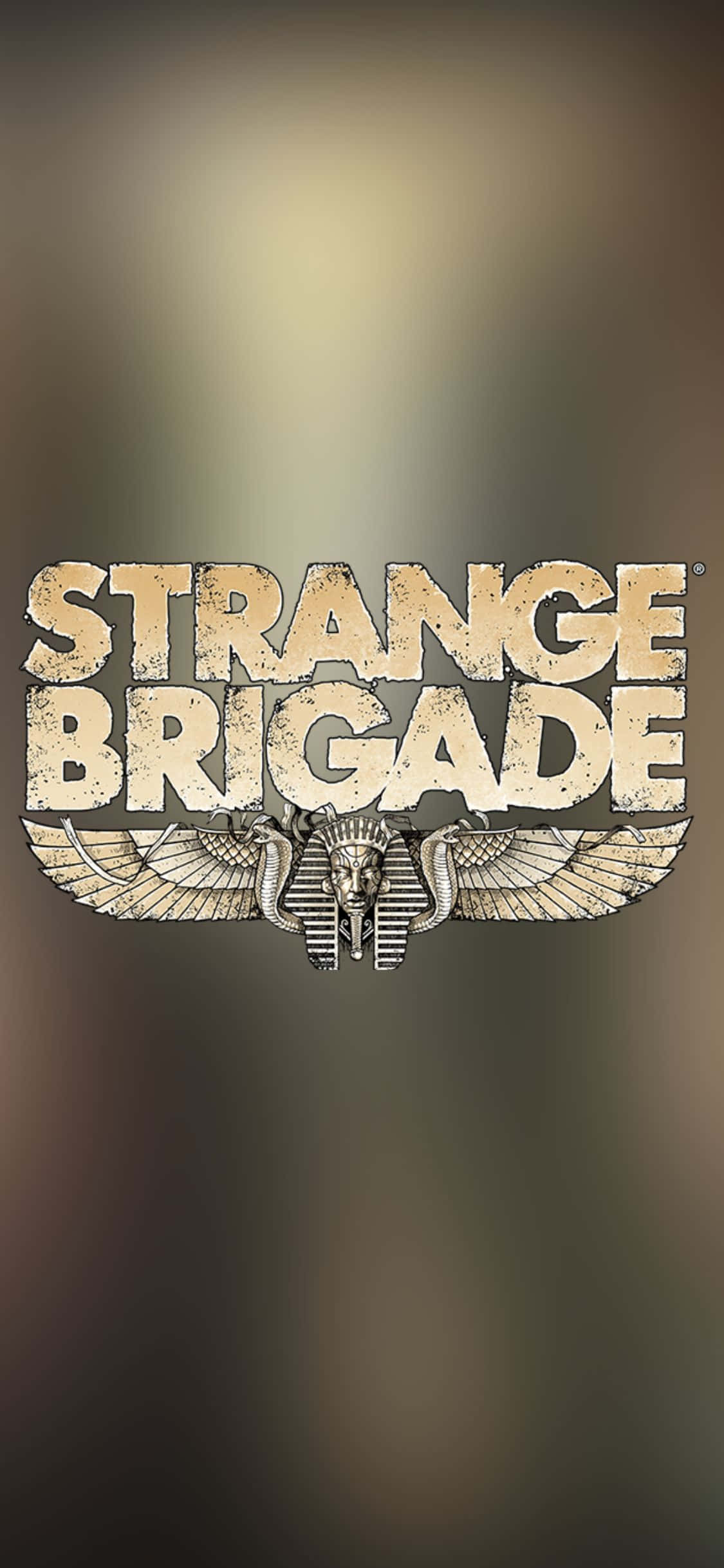 iPhone X Strange Brigade Background Logo Wallpaper
