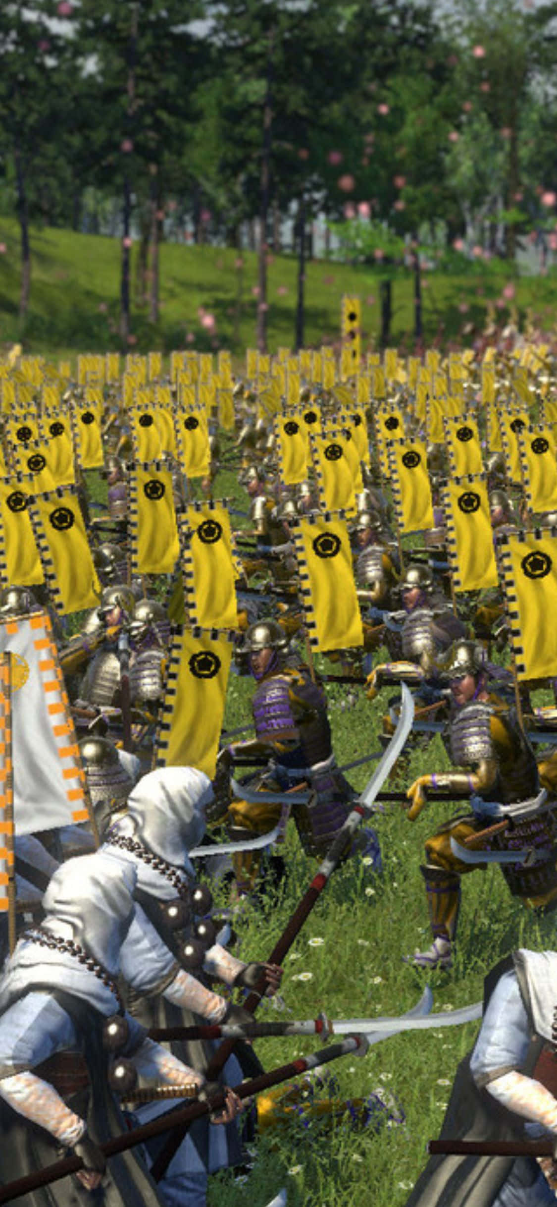 iPhone X Total War Shogun 2 Background Wallpaper