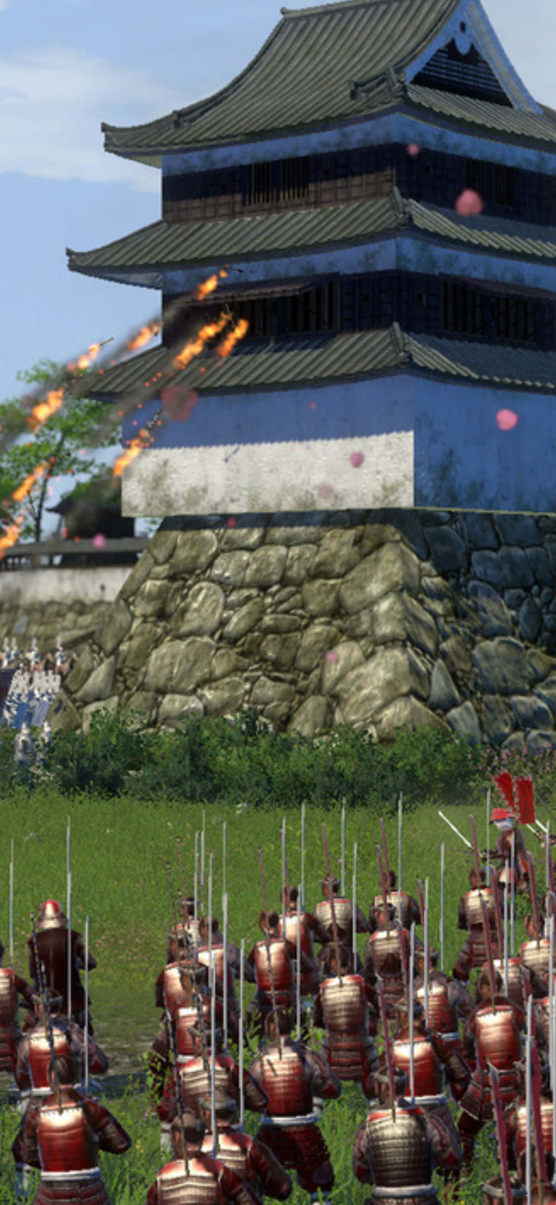 iPhone X Total War Shogun 2 Background Wallpaper