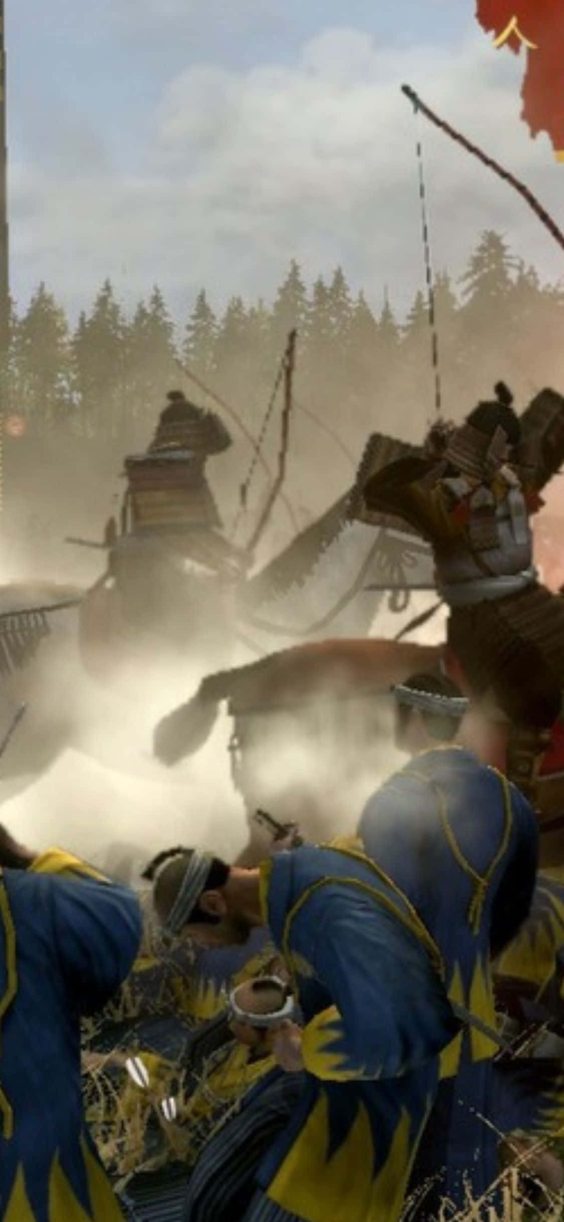 iPhone X Total War Shogun 2 Background Wallpaper