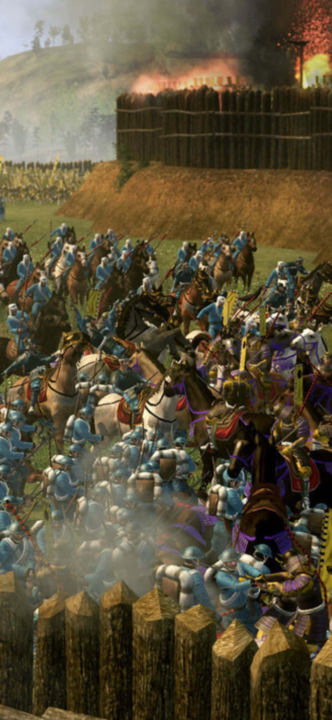 iPhone X Total War Shogun 2 Background Wallpaper