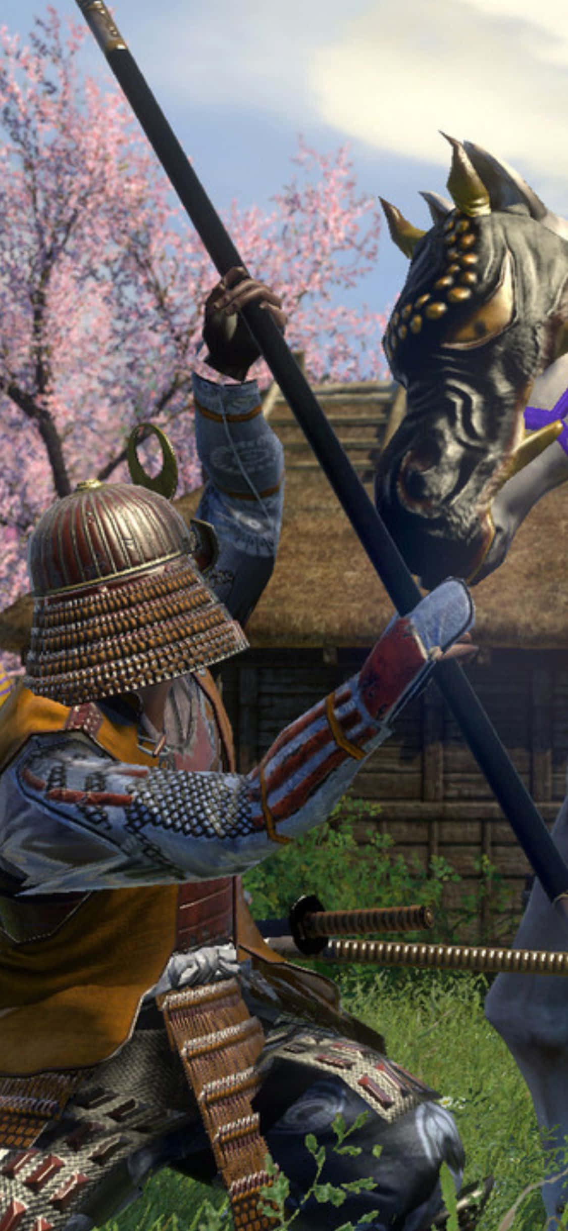iPhone X Total War Shogun 2 Background Wallpaper