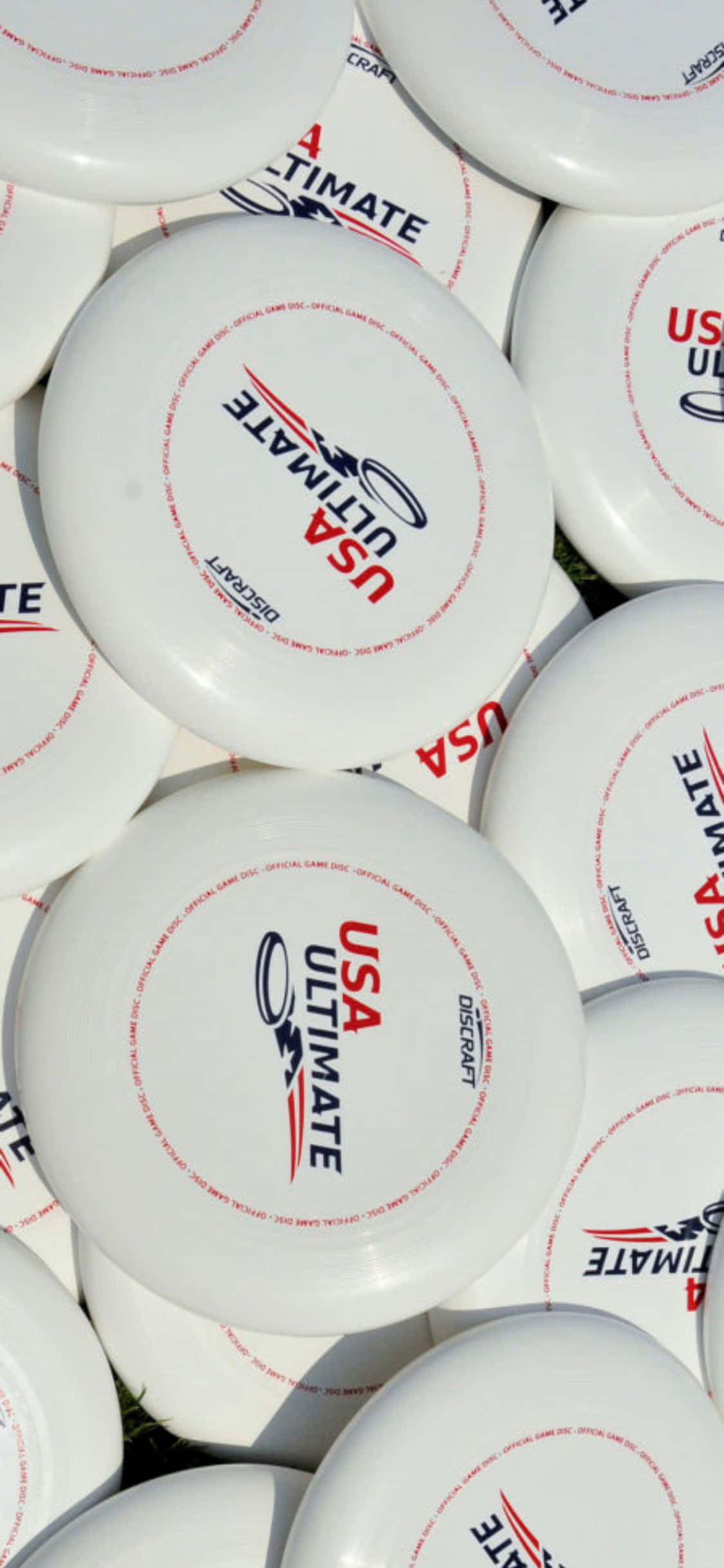 iPhone X Ultimate Frisbee Background USA Ultimate Wallpaper
