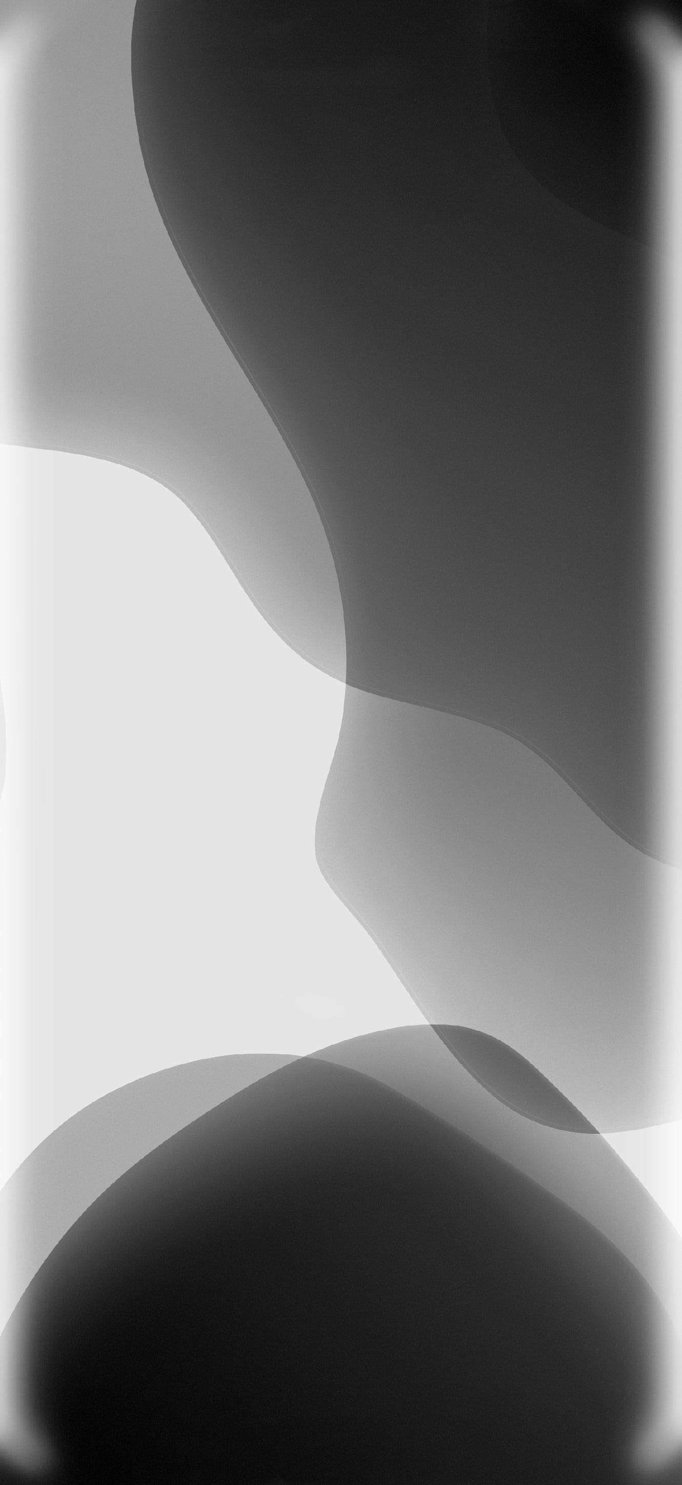 iPhone XR Red Greyscale Abstract Wallpaper