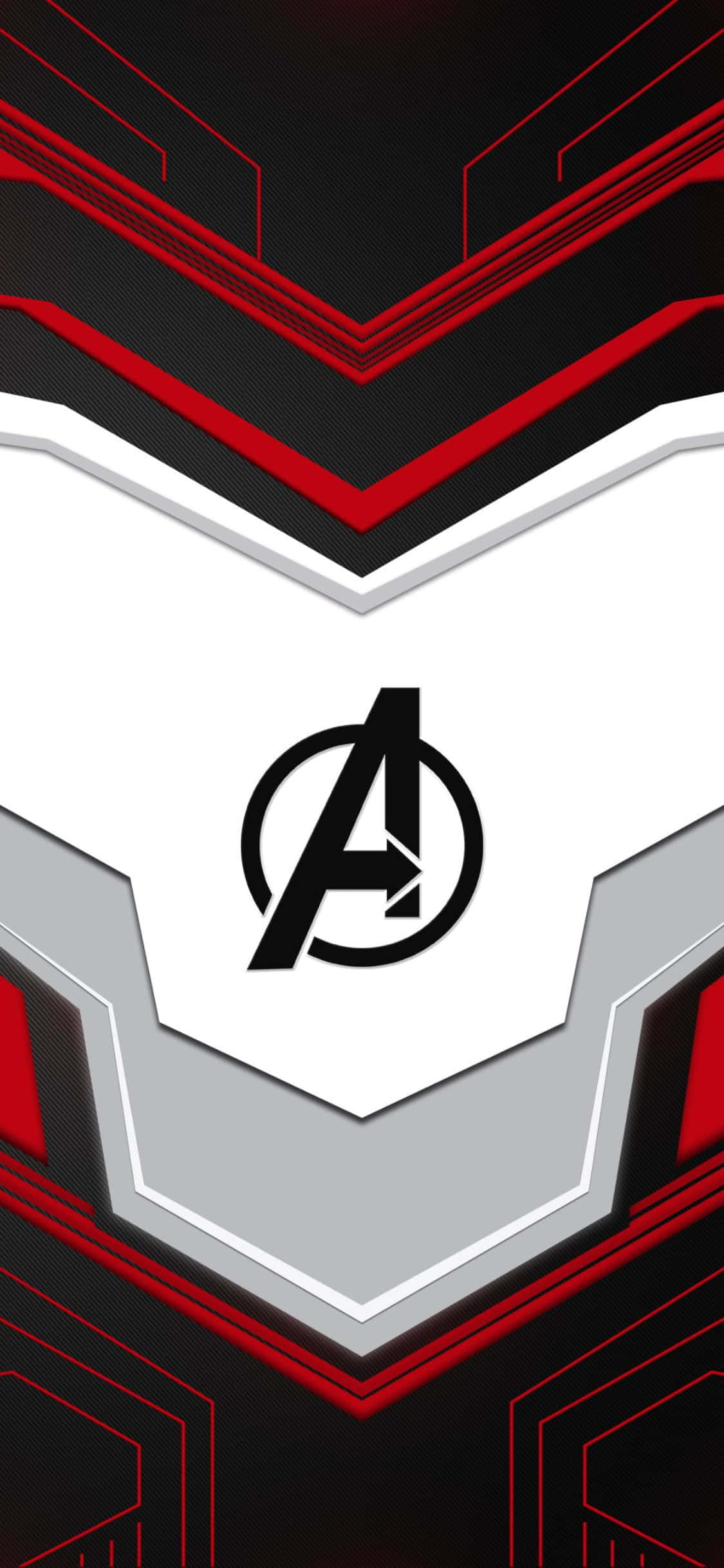 iPhone XS Avengers Background Time Travel Suit Wallpaper