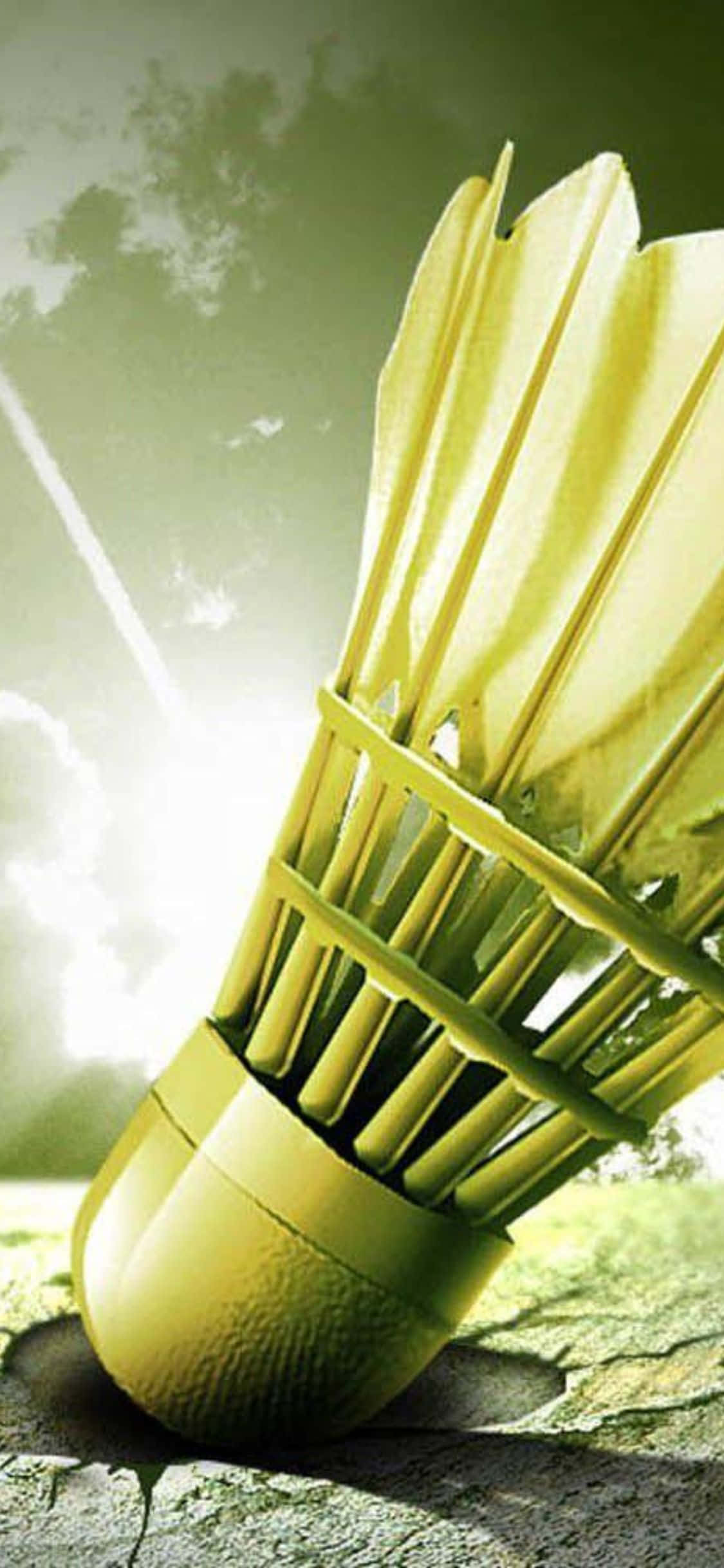 iPhone Xs Badminton Background Wallpaper