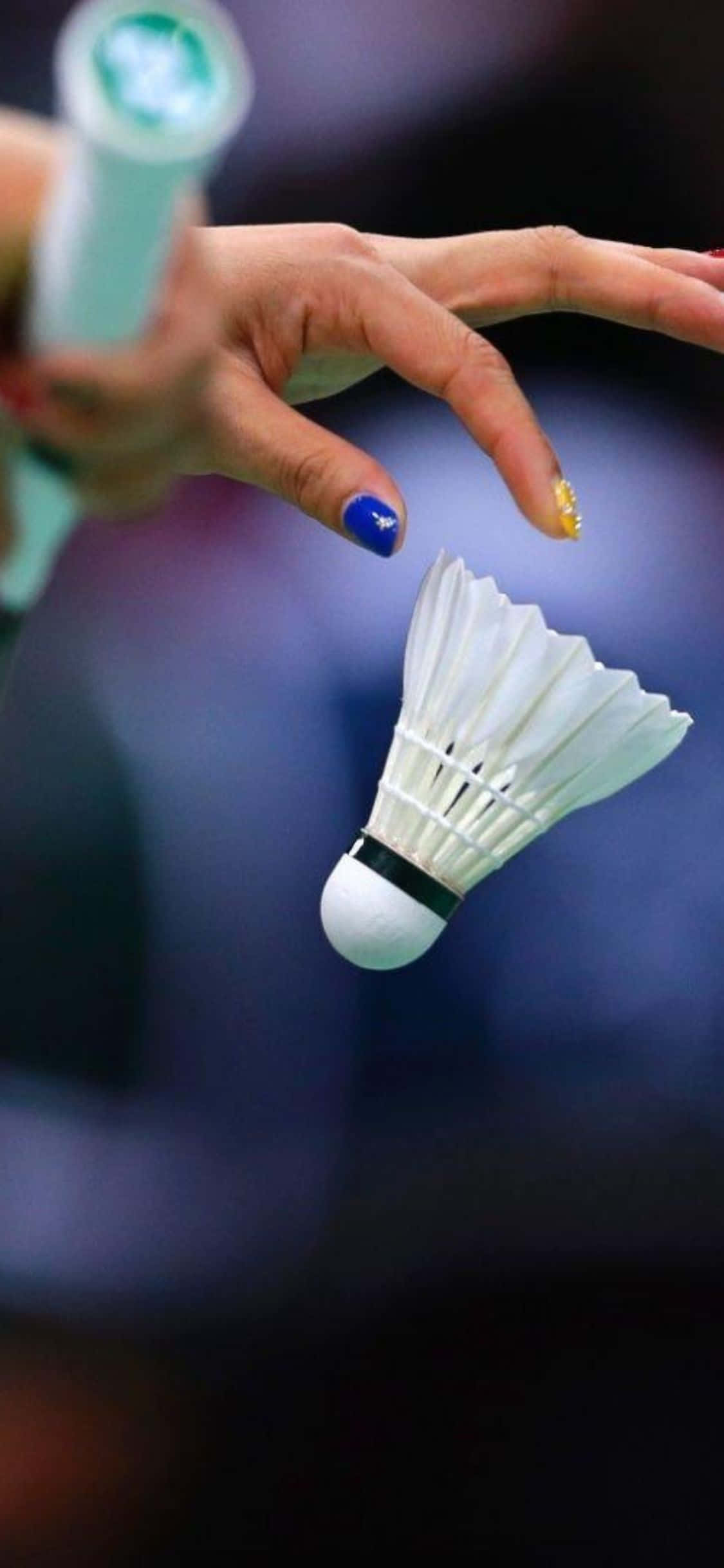 iPhone Xs Badminton Background Wallpaper