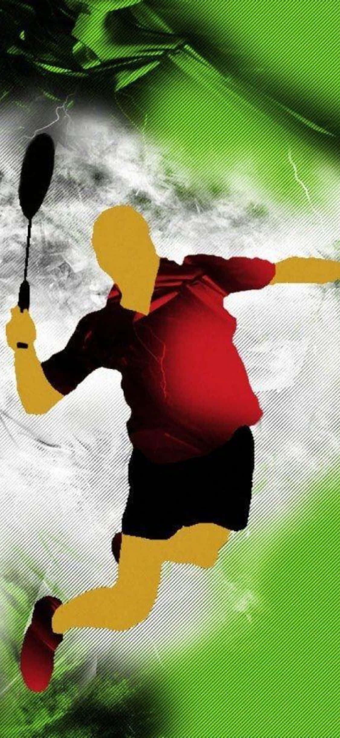 iPhone Xs Badminton Background Wallpaper