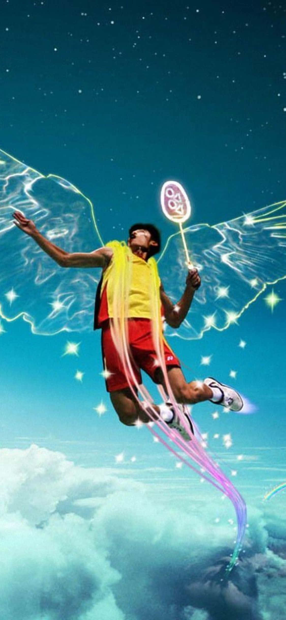 iPhone Xs Badminton Background Wallpaper