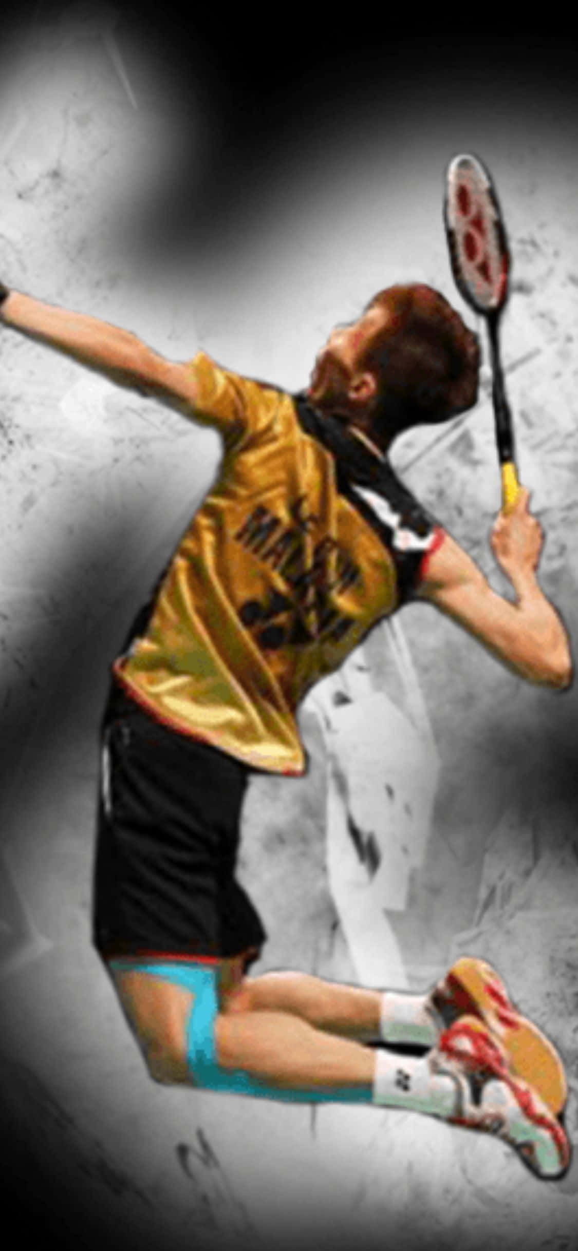 iPhone Xs Badminton Background Wallpaper