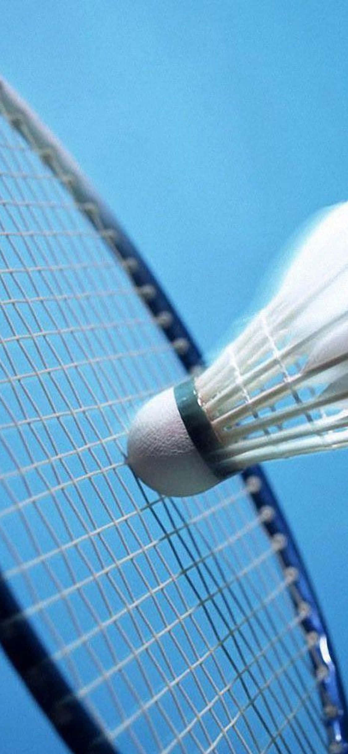 iPhone Xs Badminton Background Wallpaper