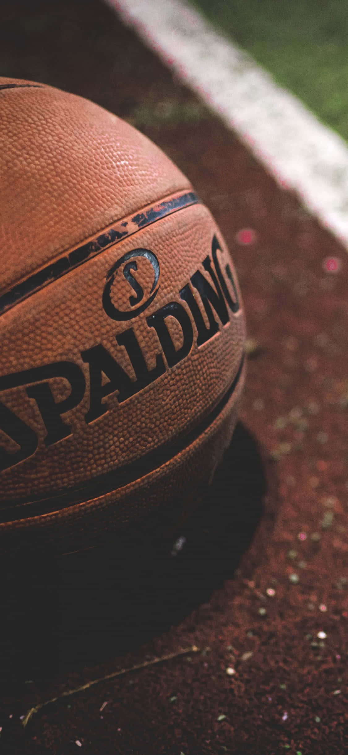 iPhone Xs Basketball Filter Background Wallpaper