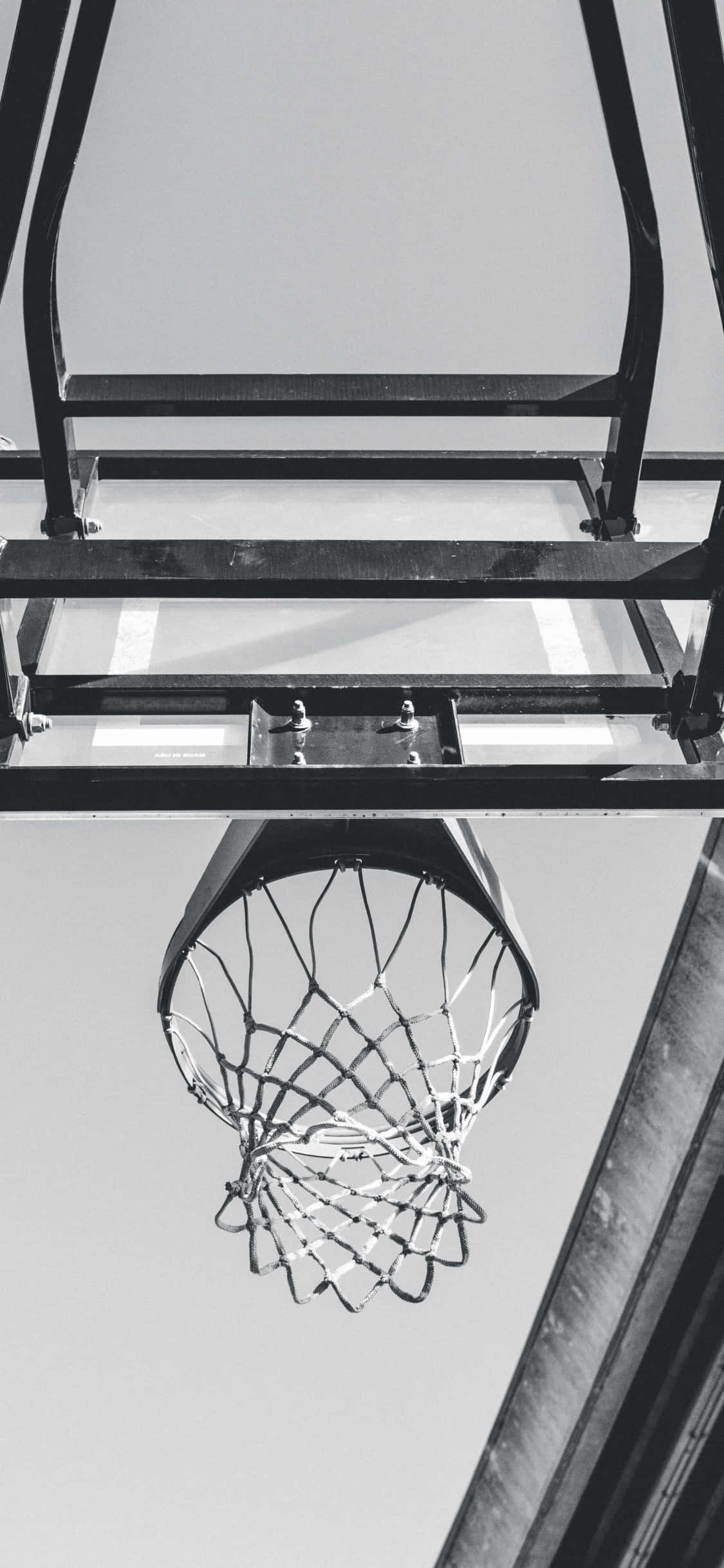 iPhone Xs Basketball Clean Background Wallpaper