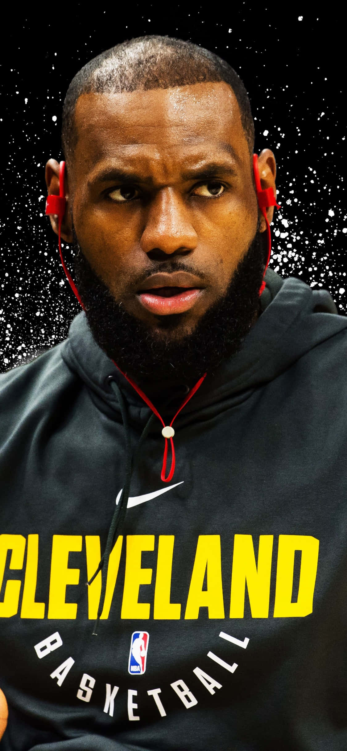 iPhone Xs Basketball LeBron James Background Wallpaper