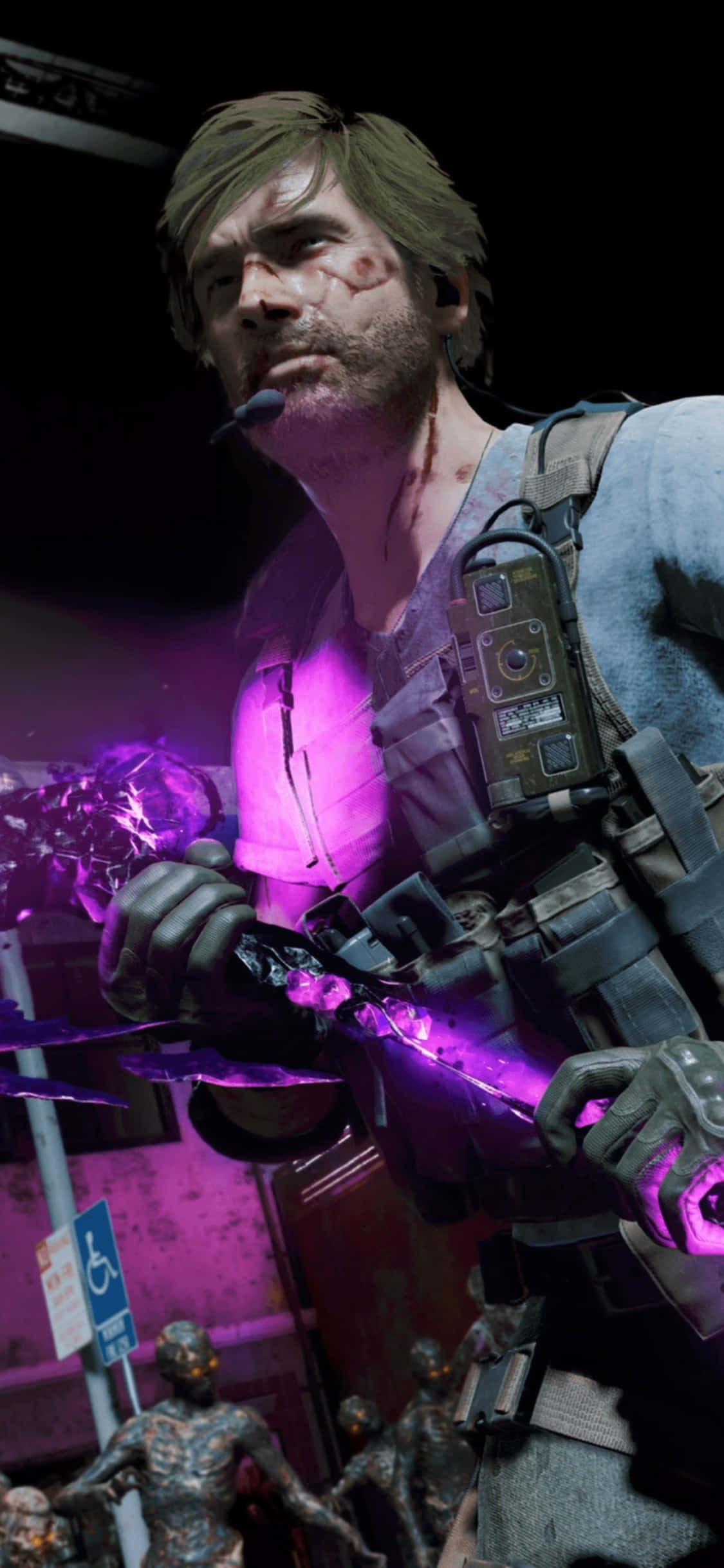 iPhone Xs Call Of Duty Black Ops Cold War Forsaken Background Wallpaper
