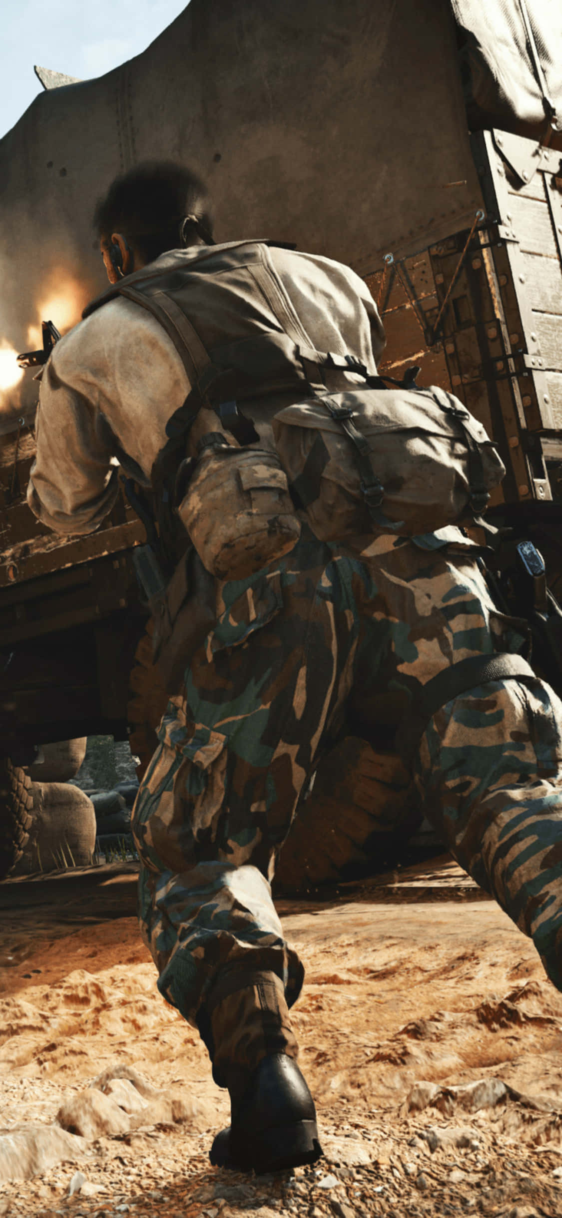 iPhone Xs Call Of Duty Black Ops Cold War Promo 15 Background Wallpaper