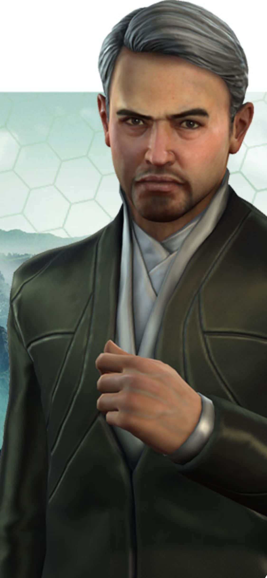 iPhone XS Civilization Beyond Earth Character Hutama Background Wallpaper