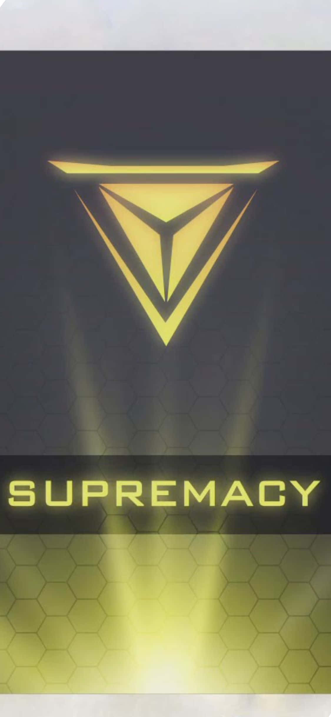 iPhone XS Civilization Beyond Earth Supremacy Emblem Background Illustration Wallpaper