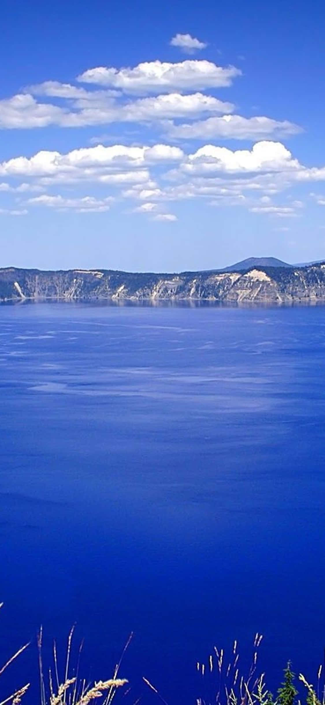 iPhone Xs Desktop Pc Blue Ocean Background Wallpaper