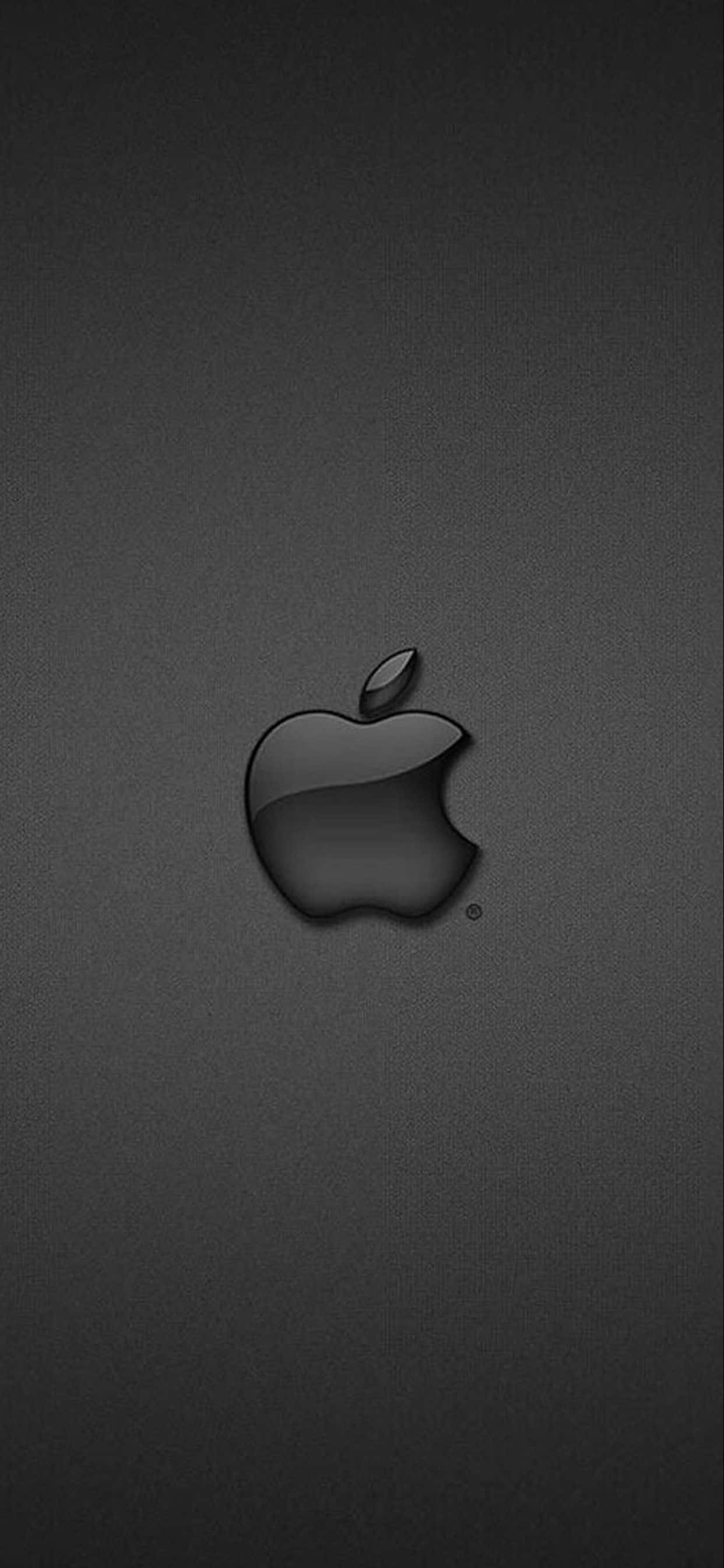 iPhone Xs Max Apple Background Gray Logo Wallpaper