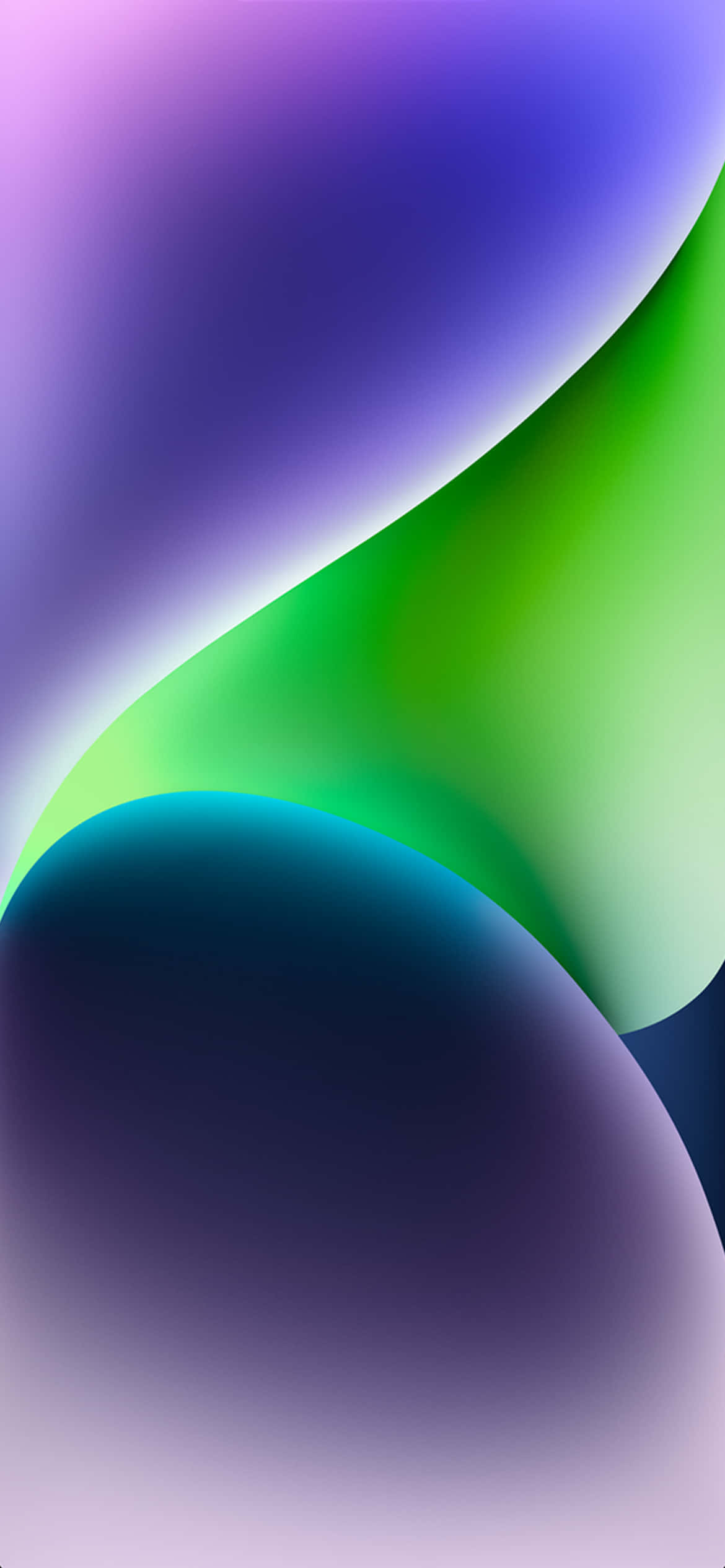 iPhone Xs Max Apple Background Purple Green Wallpaper