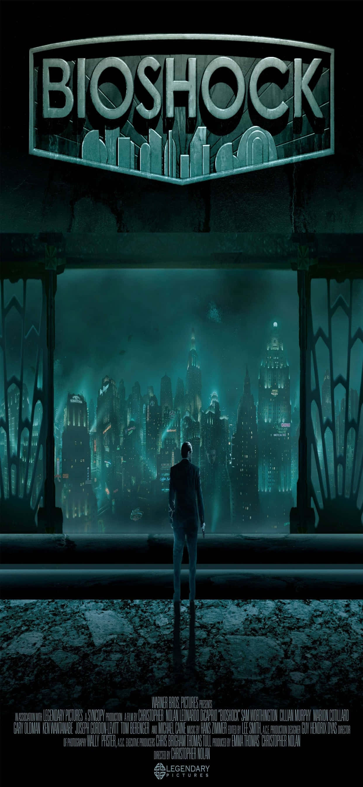 iPhone Xs Max Bioshock Infinite Portrait Underworld Background Wallpaper