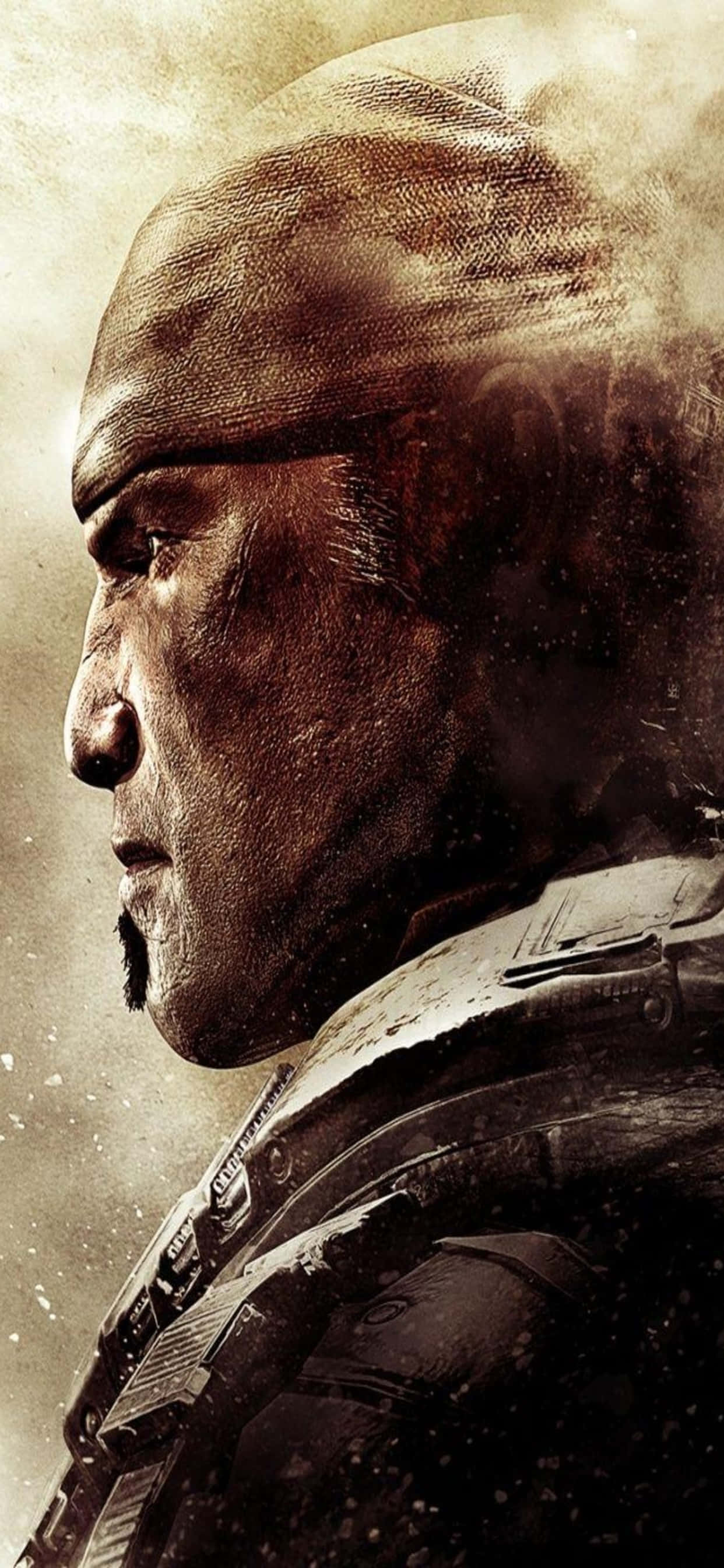 iPhone XS Max Gears Of War 5 Marcus Bandana Background Wallpaper