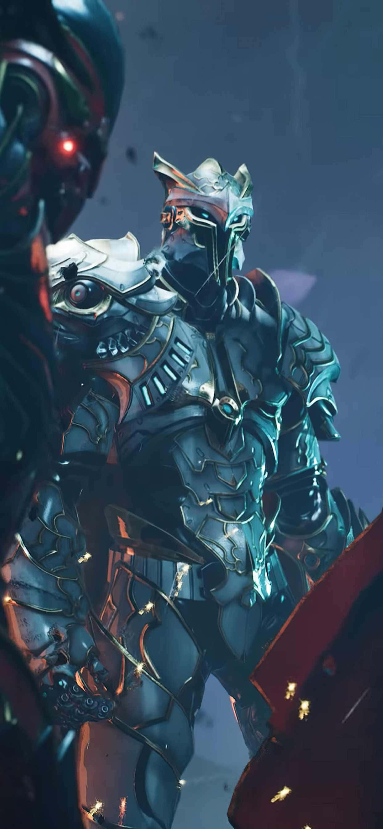 iPhone Xs Max Godfall Greyhawk Phoenix Silvermane Background Wallpaper
