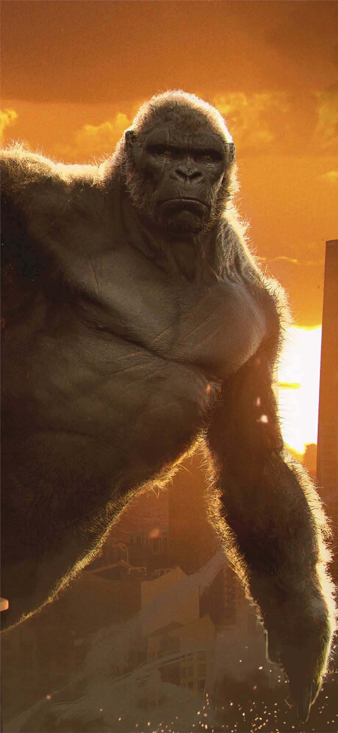 iPhone Xs Max Gorilla Background Movie King Kong Wallpaper