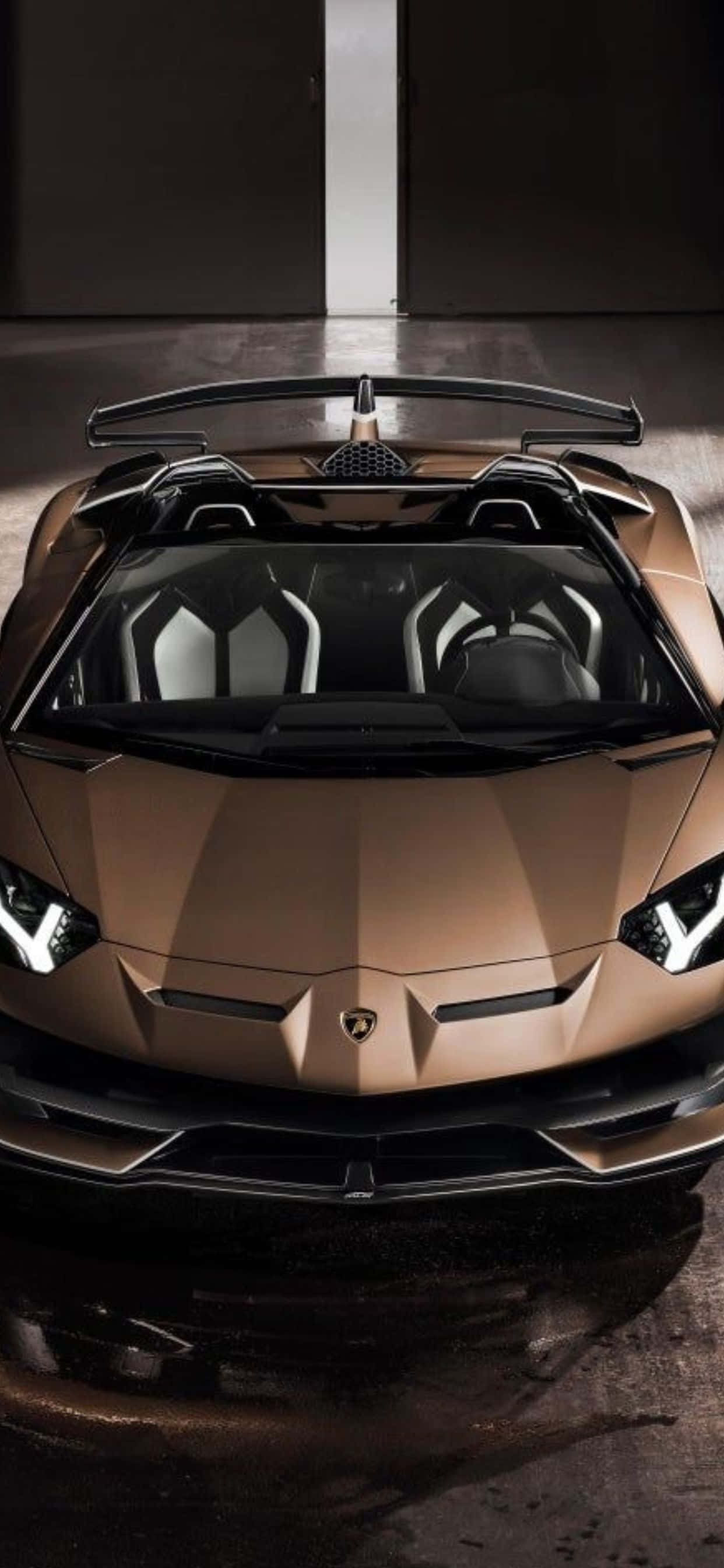 iPhone XS Max Lamborghini Sesto Elemento Background Wallpaper