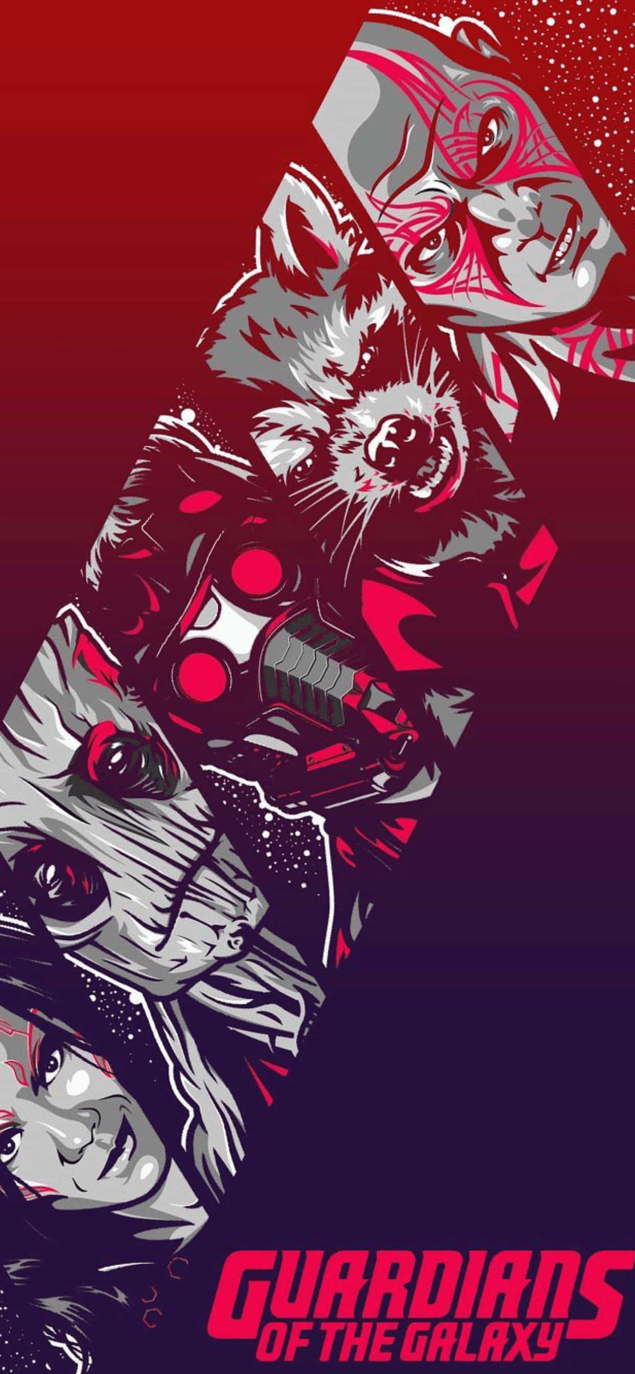 iPhone XS Max Marvel Guardians Of The Galaxy Background Wallpaper