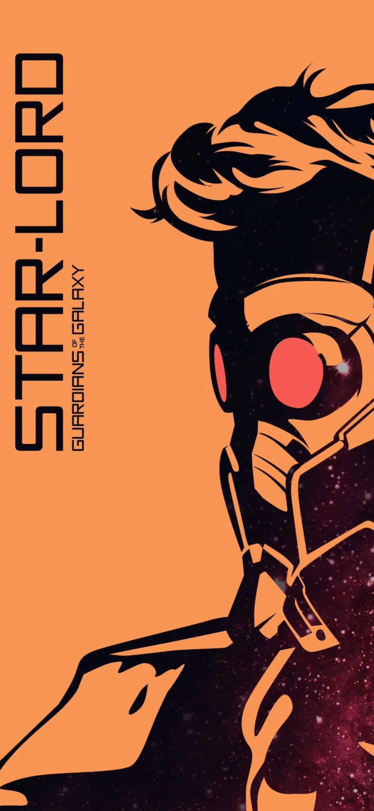 iPhone XS Max Marvel Star Lord Background Wallpaper
