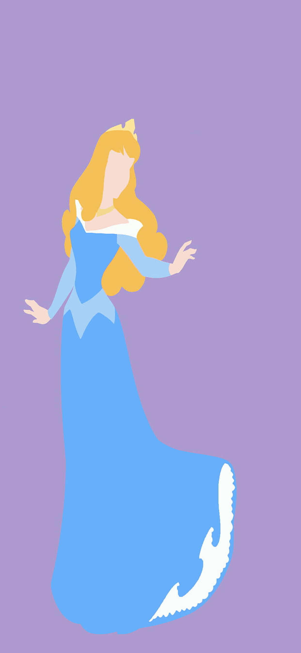 iPhone Xs Max na may Disney Character Wallpaper