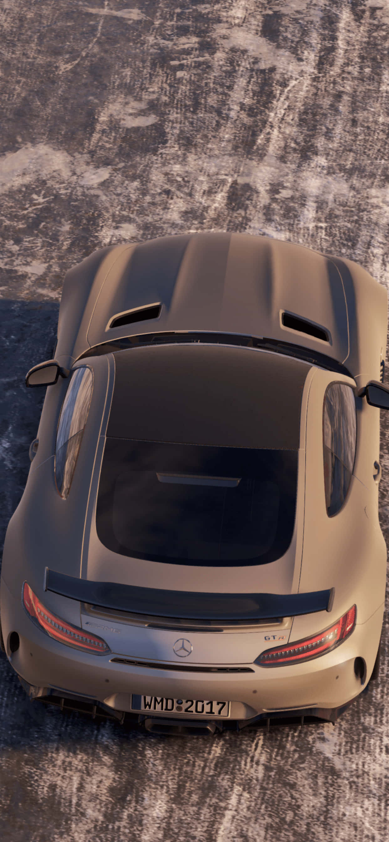 iPhone XS Max Project Cars 2 Matte Mercedes-AMG AMG GT Background Wallpaper